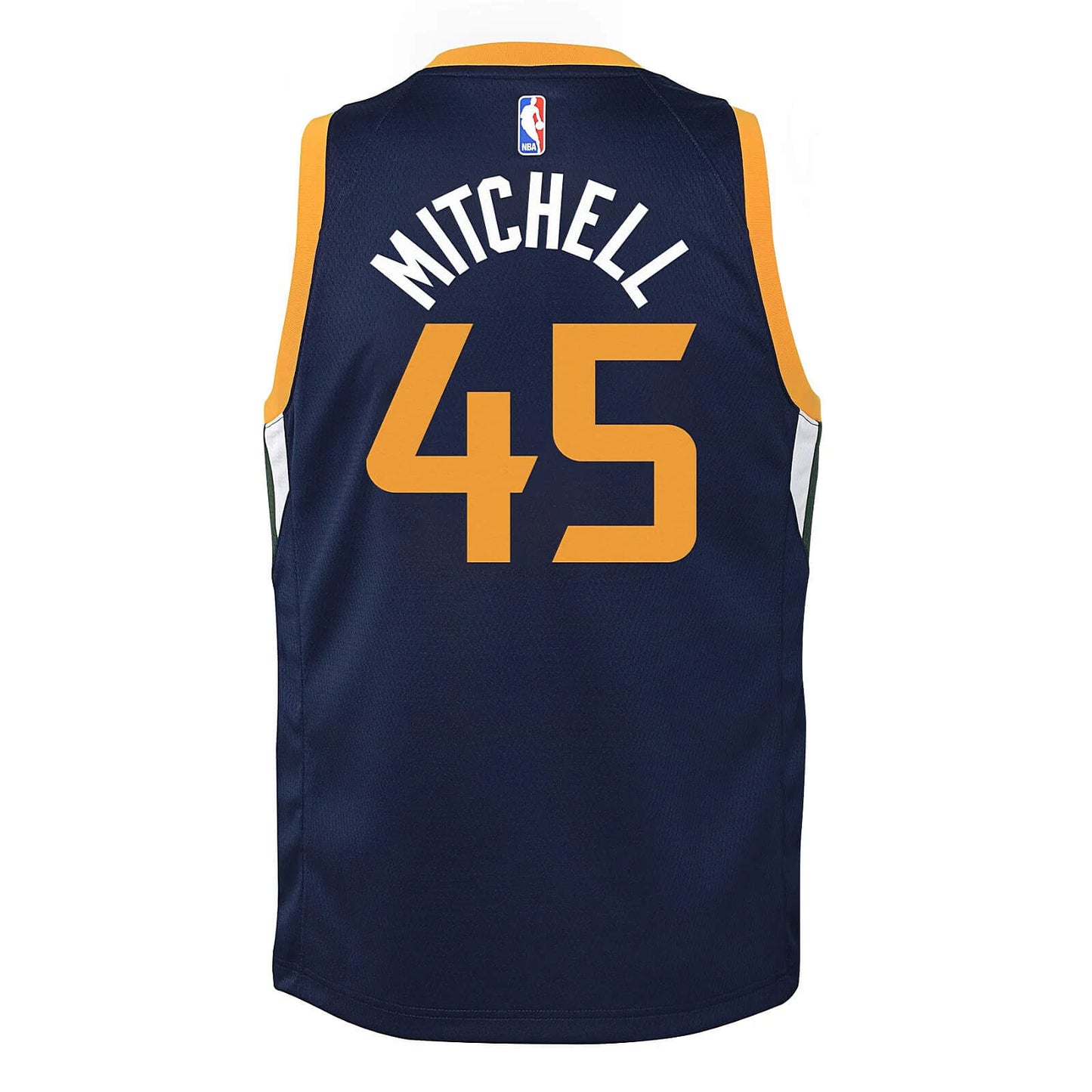 Detský basketbalový dres Nike NBA Swingman Icon Jersey Player Utah Jazz Donovan Mitchell tmavomodrý