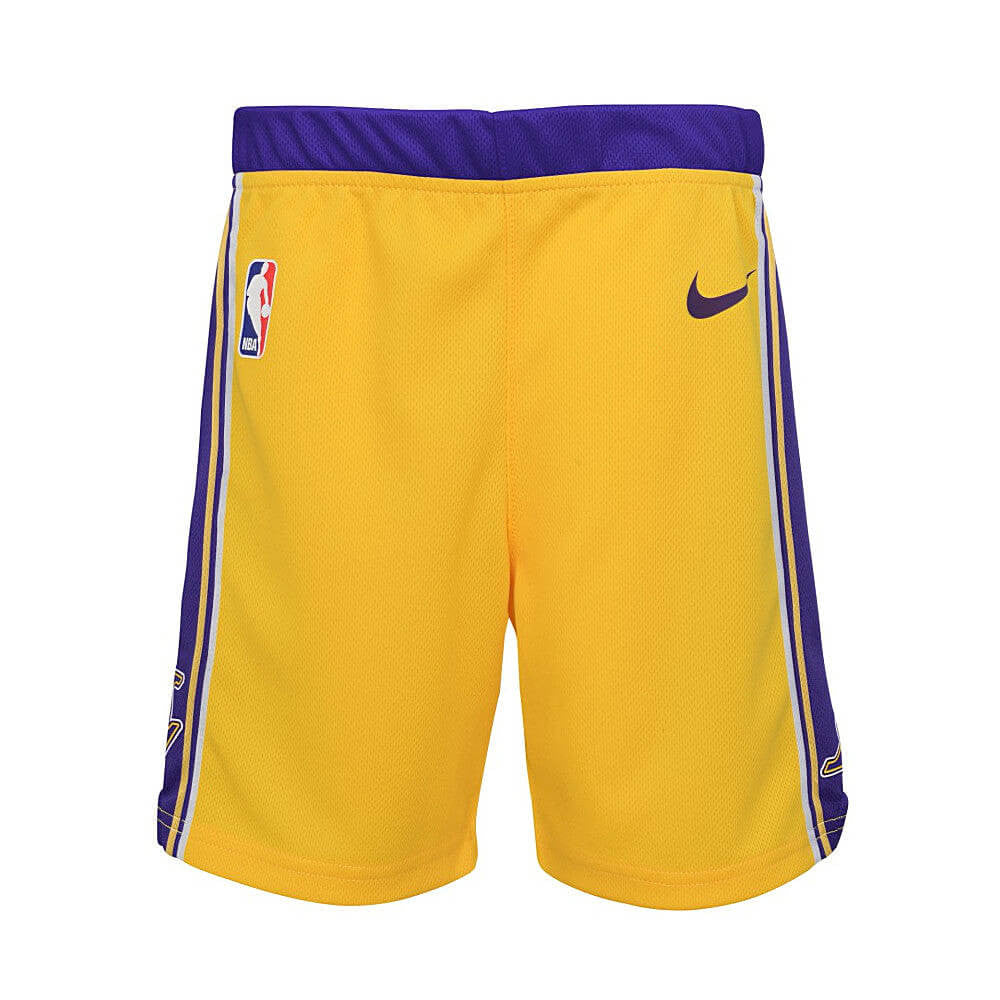 Basketbalové šortky Nike NBA Icon Replica Short Los Angeles Lakers žltá/fialová