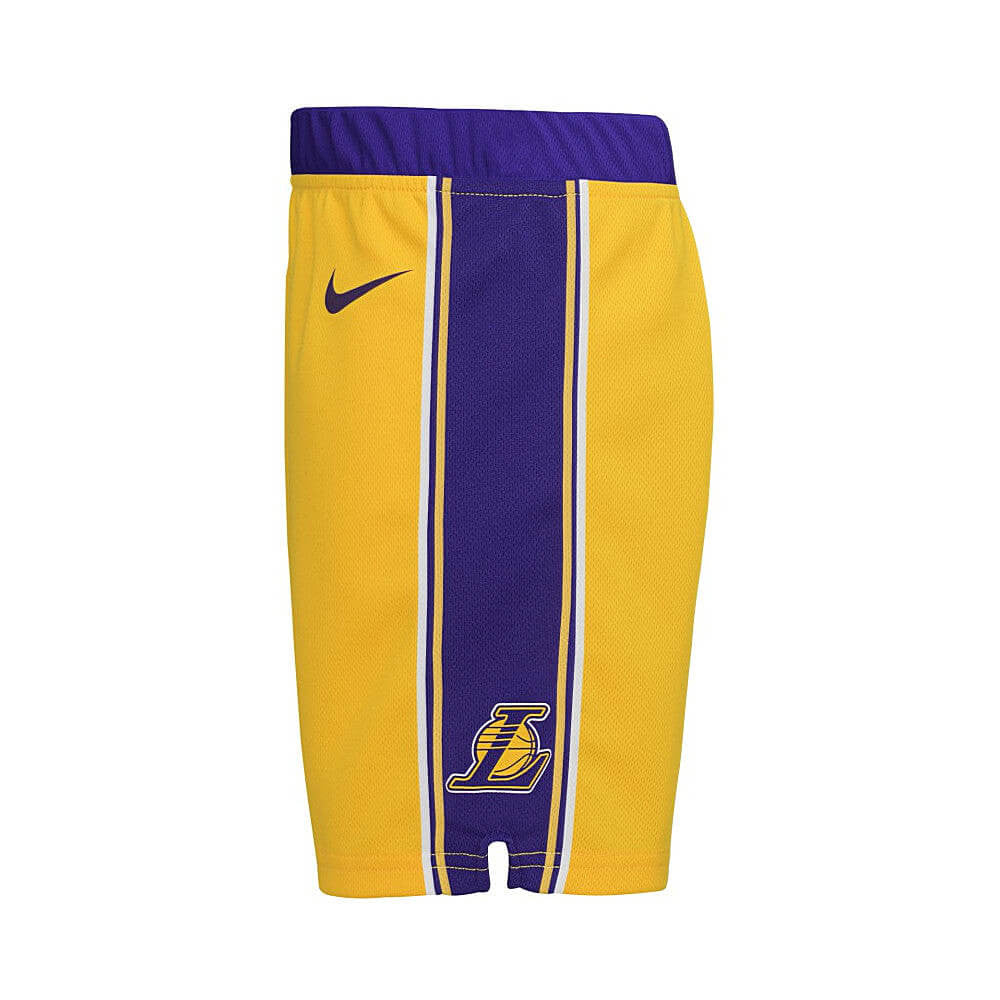 Basketbalové šortky Nike NBA Icon Replica Short Los Angeles Lakers žltá/fialová