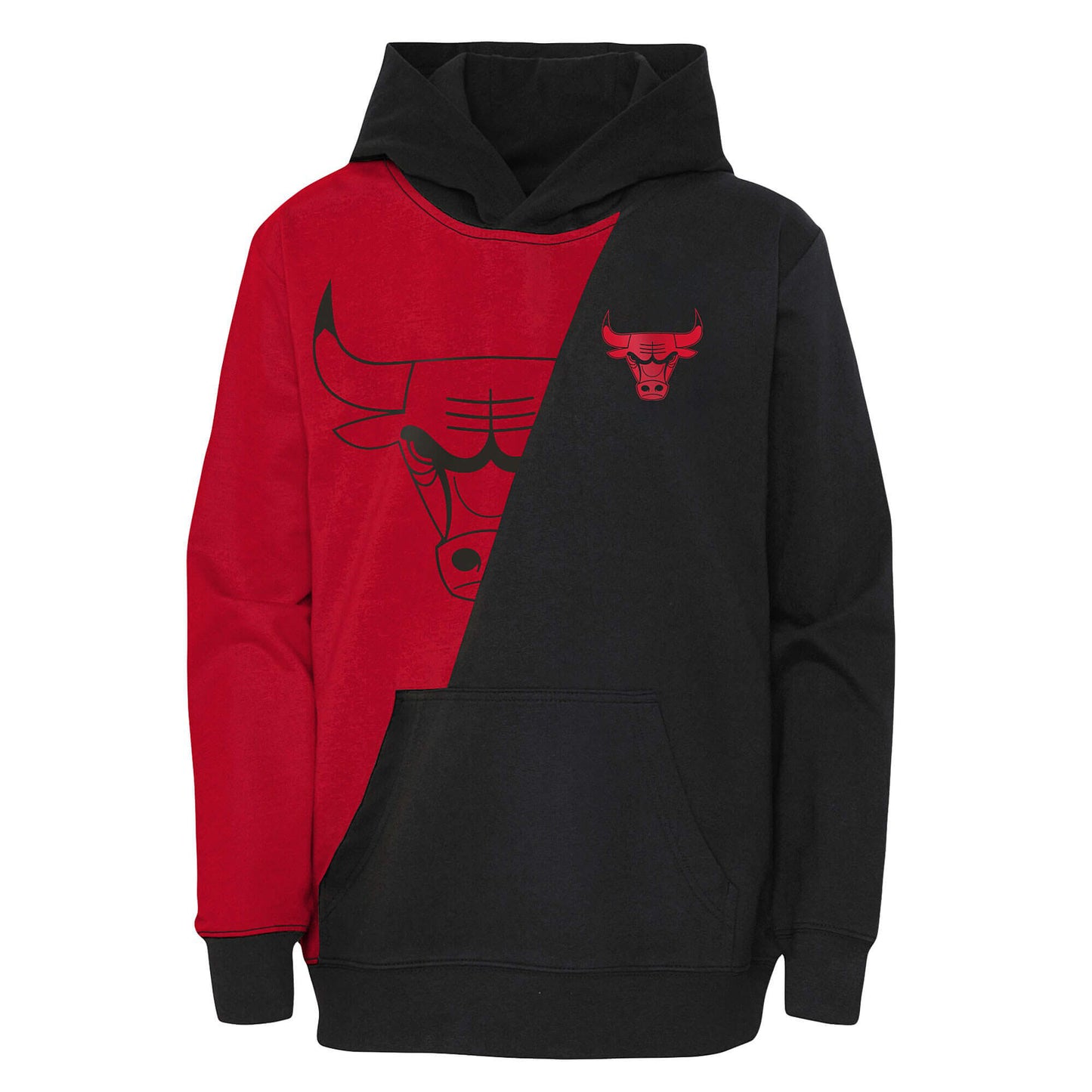 Outer Stuff Unrivaled French Terry Hood Chicago Bulls Black/Red