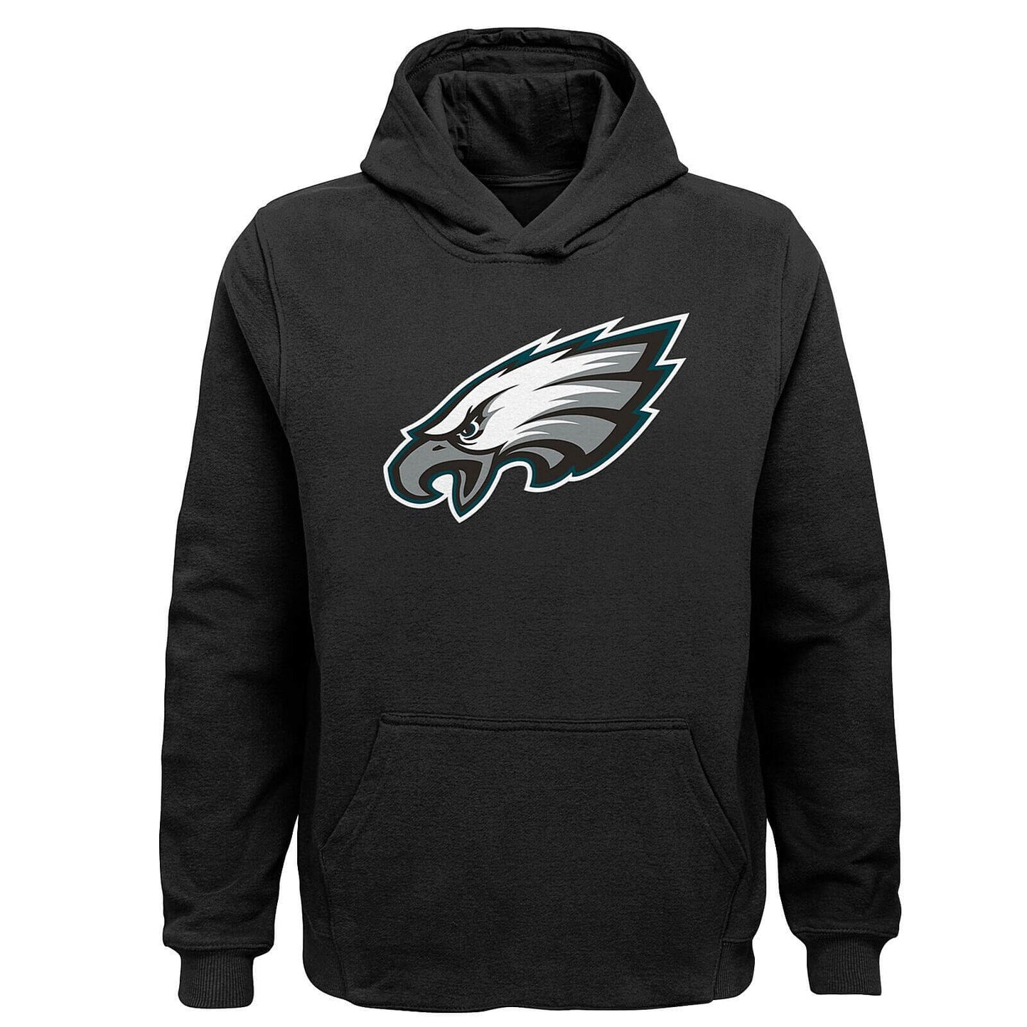 Detská mikina s kapucňou Outerstuff NFL Primary Logo Hoody Eagles čierna