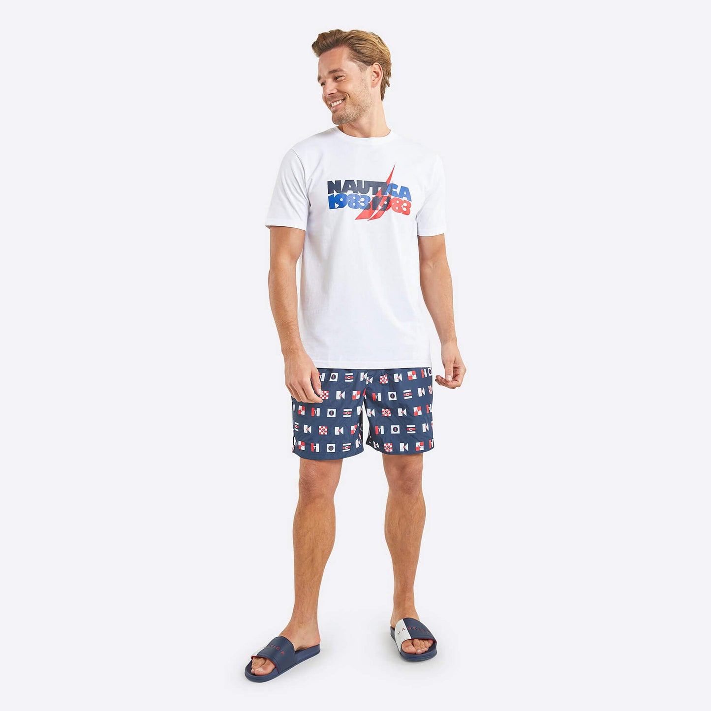 Plavecké šortky Nautica Kinloss 6” Swim Short tmavo modré