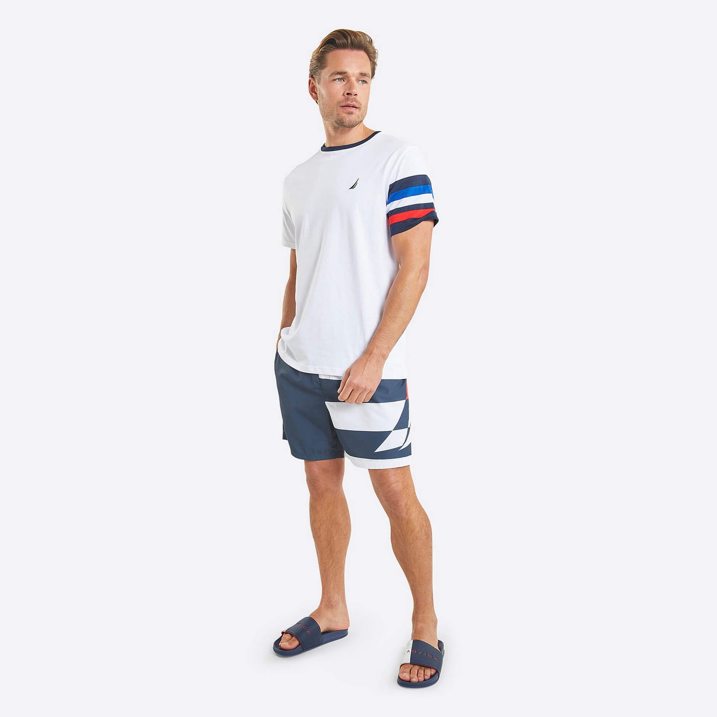 Plavecké šortky Nautica Kameron 6” Swim Short tmavo modré