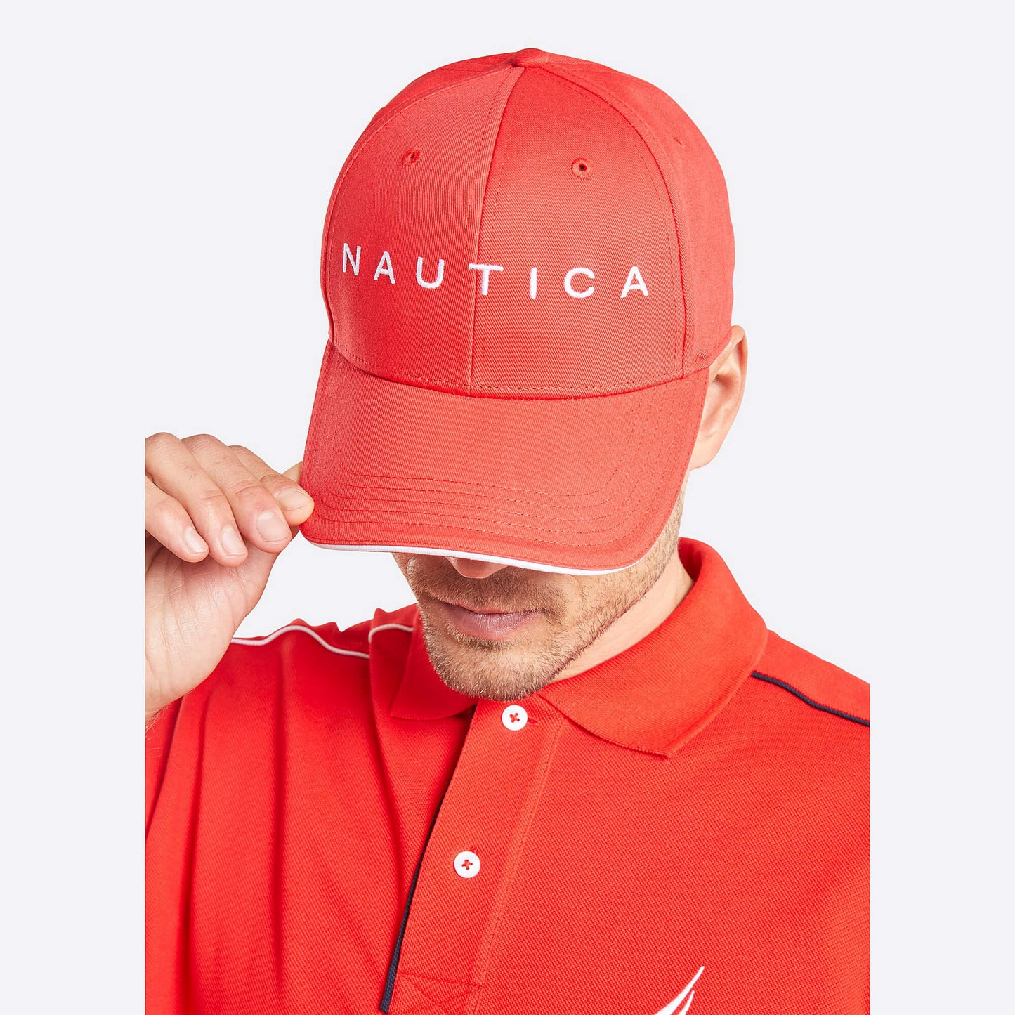 Šiltovka Nautica Robson Snapback červená