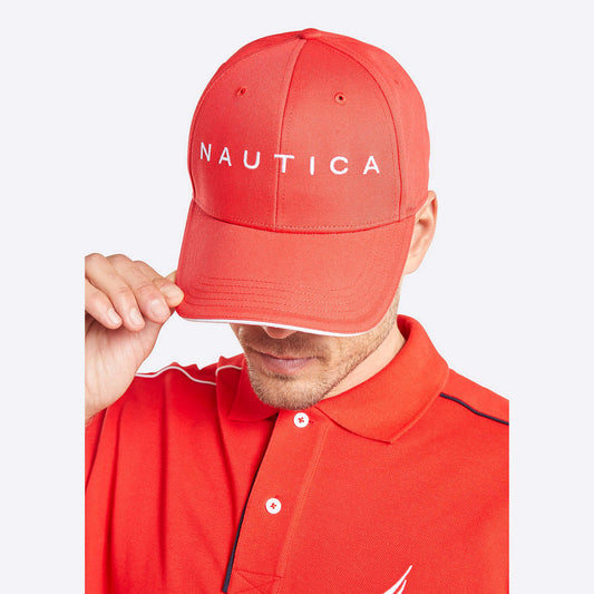 Šiltovka Nautica Robson Snapback červená