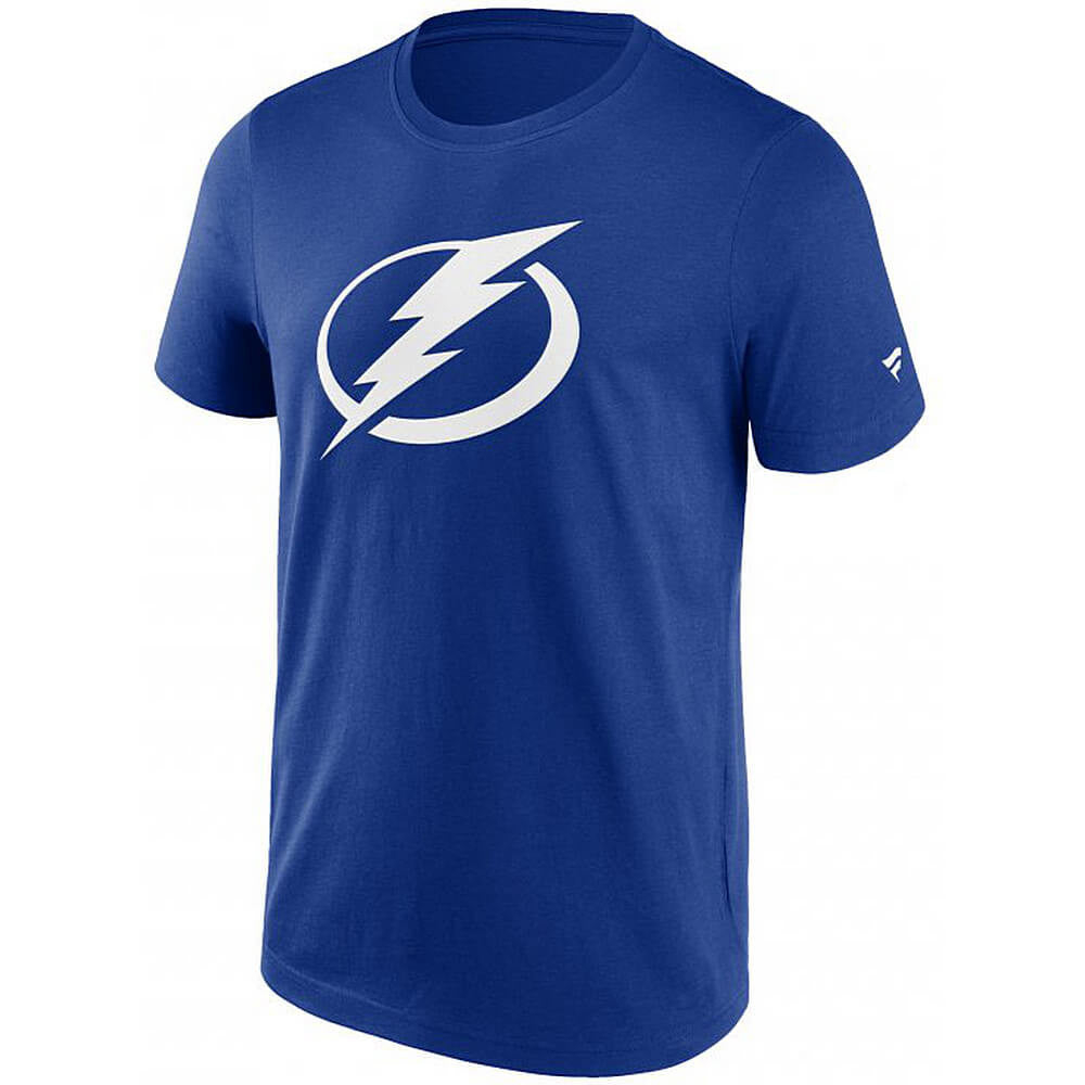 Fanatics NHL Primary Logo Graphic T-Shirt Tampa Bay Lightning Blue Chip