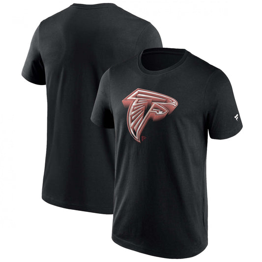 Fanatics NFL Chrome Graphic T-Shirt Atlanta Falcons Black