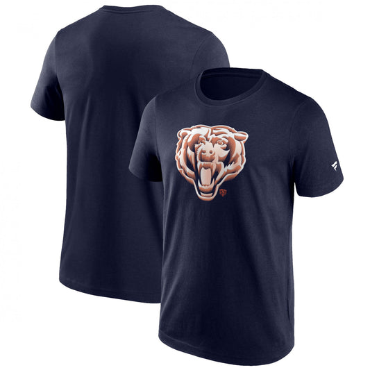 Fanatics NFL Chrome Graphic T-Shirt Chicago Bears Maritime Blue