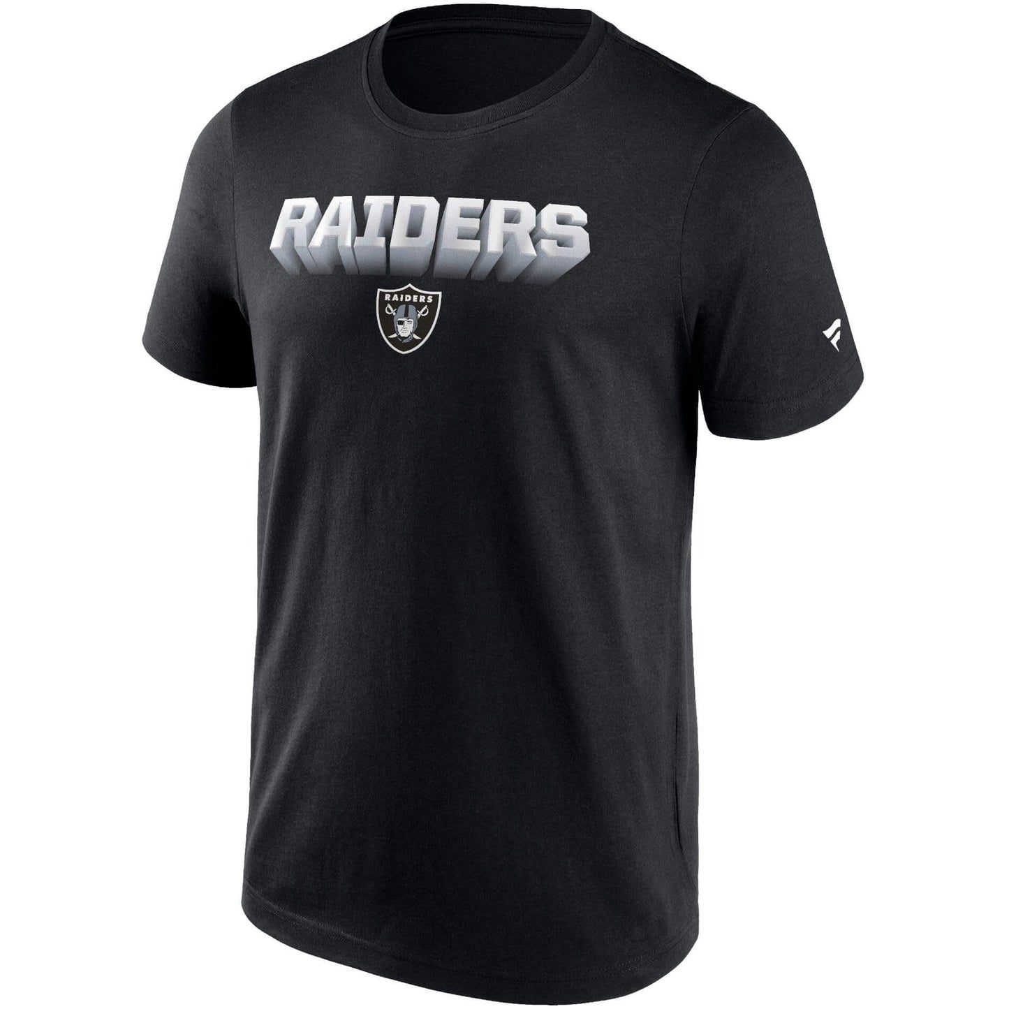 Fanatics NFL Chrome Graphic T-Shirt Las Vegas Raiders Black