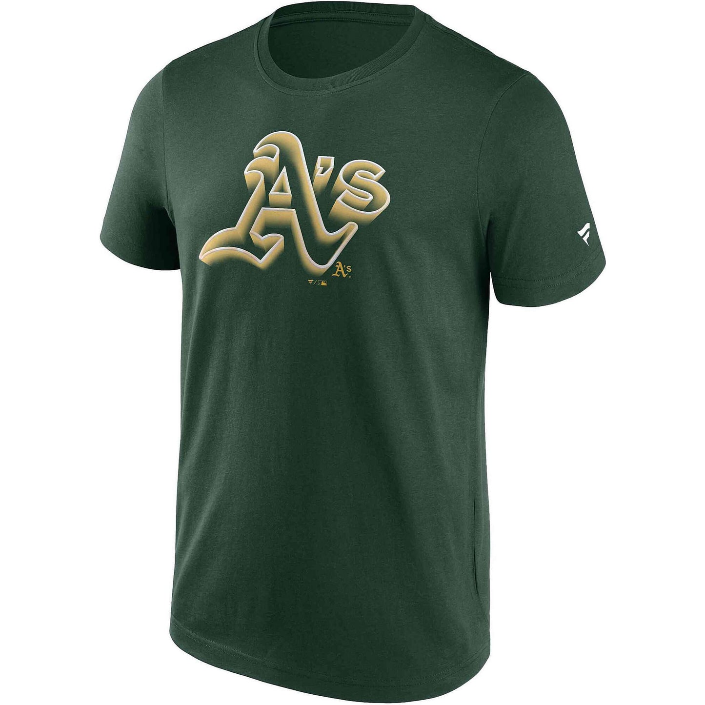 Fanatics MLB Chrome Graphic T-Shirt Oakland Athletics Dark Green