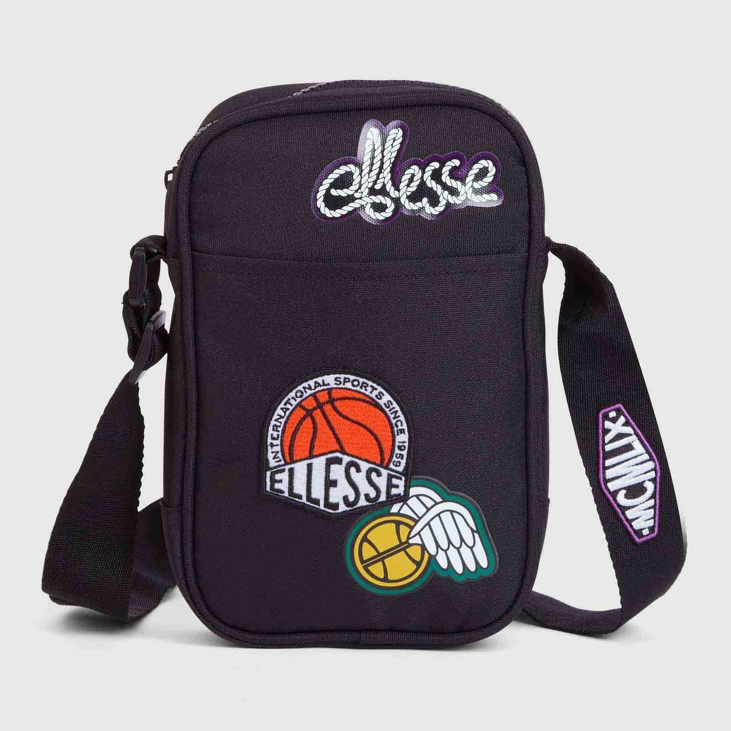 Taštička cez rameno Ellesse Vizvo Medium Item Bag čierna