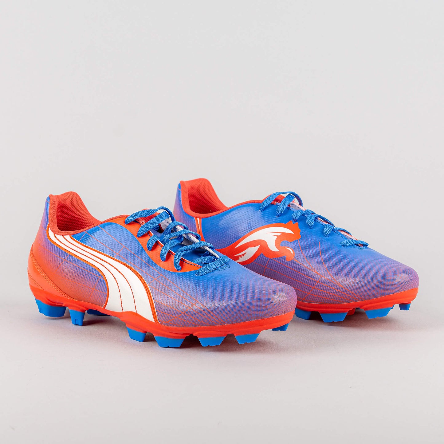 Kopačky PUMA V5.11 I FG PALACE BLUE/WHITE/HOT CORAL