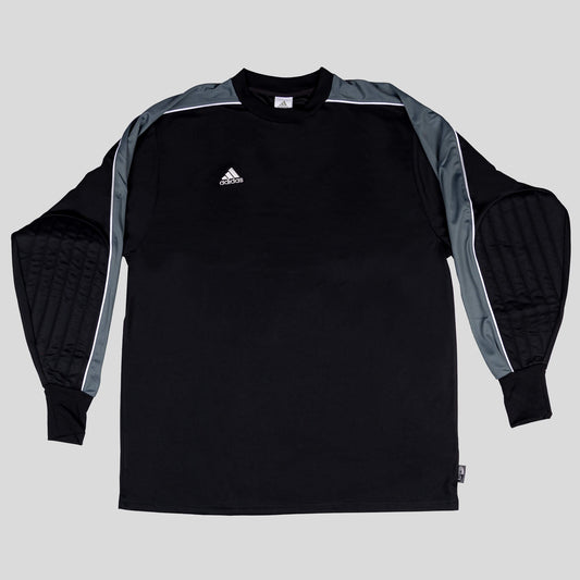 čierny brankársky futbalový dres ADIDAS REDE GK JSY BLACK/WHITE