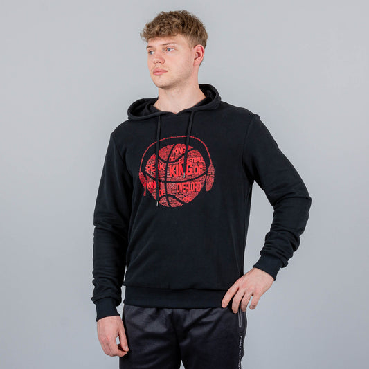 Mikina s kapucňou Peak King of Basketball Hoodie čierna