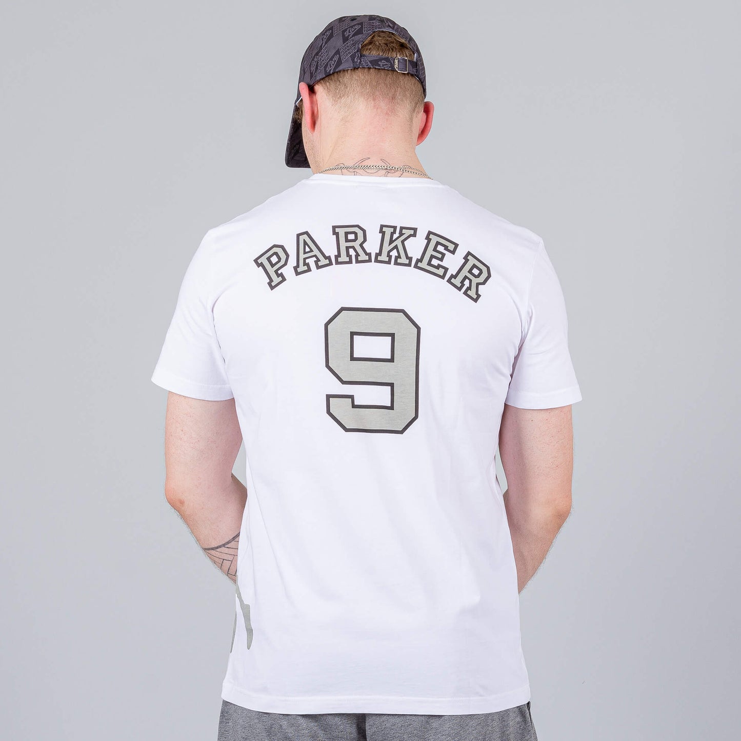 PEAK TONY PARKER ROUND NECK T-SHIRT WHITE