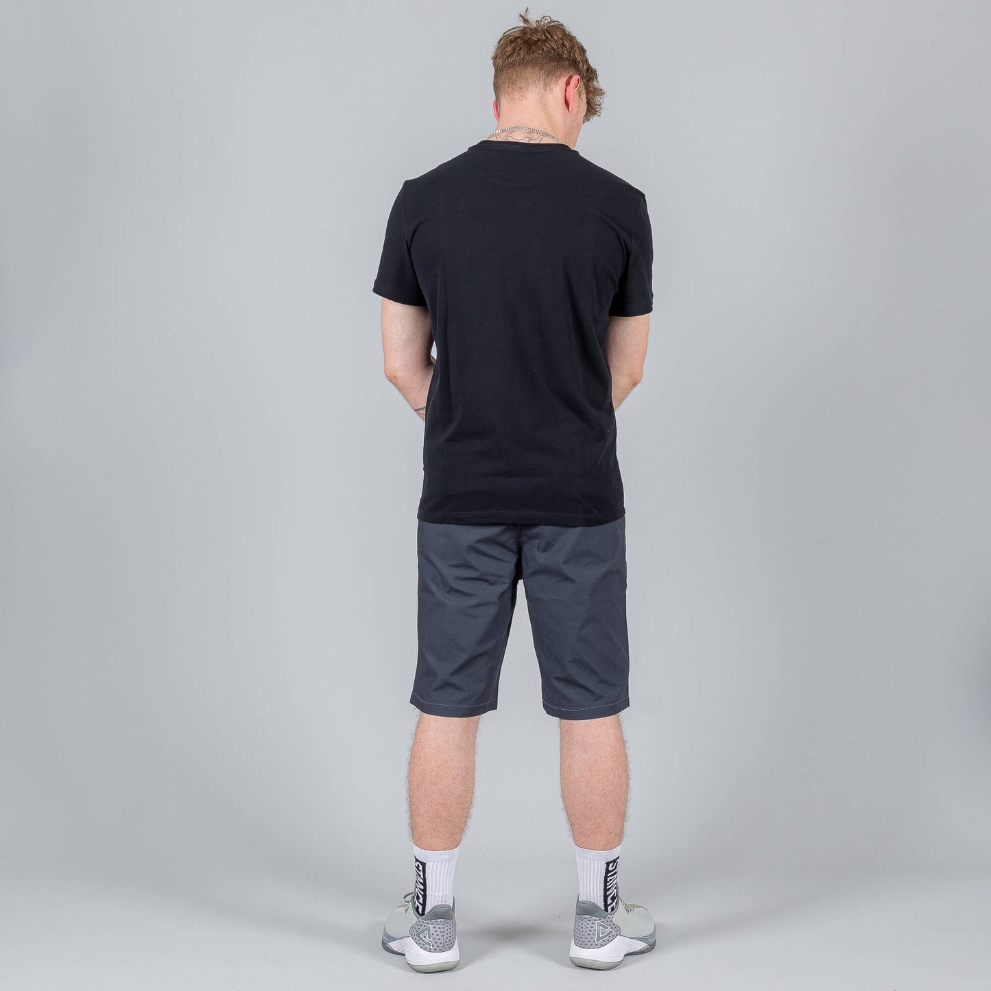 Bavlnené kraťasy Peak FIBA Cotton Shorts Pant tmavošedé