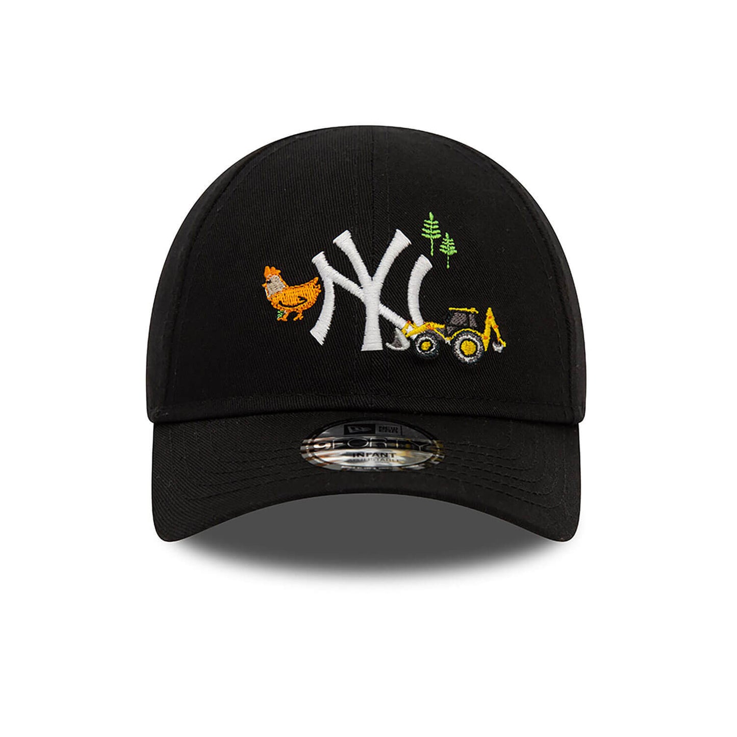 Detská šiltovka NEW ERA 9FORTY MLB New York Yankees Icon čierna