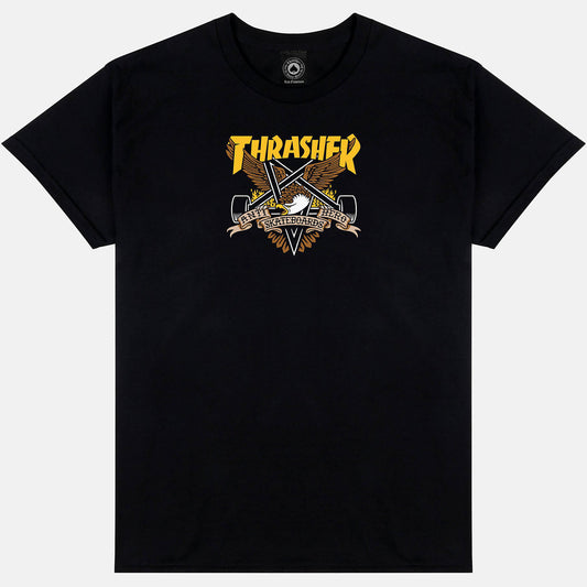 Thrasher X Antihero Eaglegram T-Shirt Black