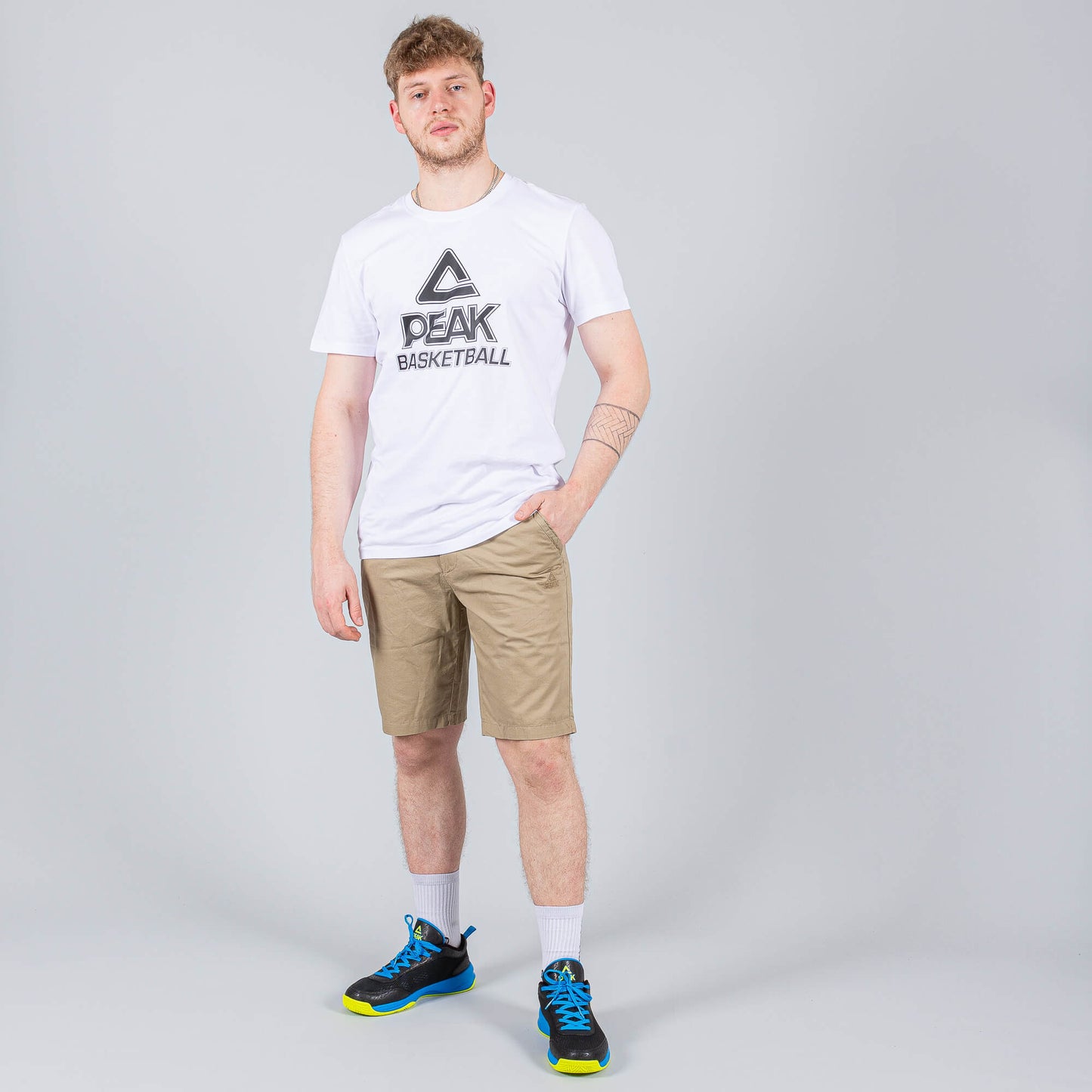 Bavlnené kraťasy Peak Cotton Short Pant hnedé