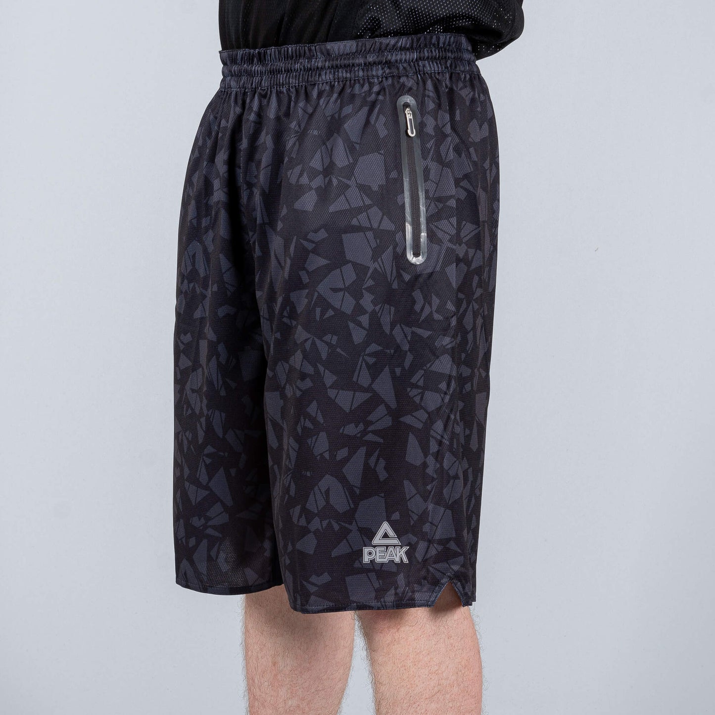 Peak Basketball Shorts Black/Dk.Grey