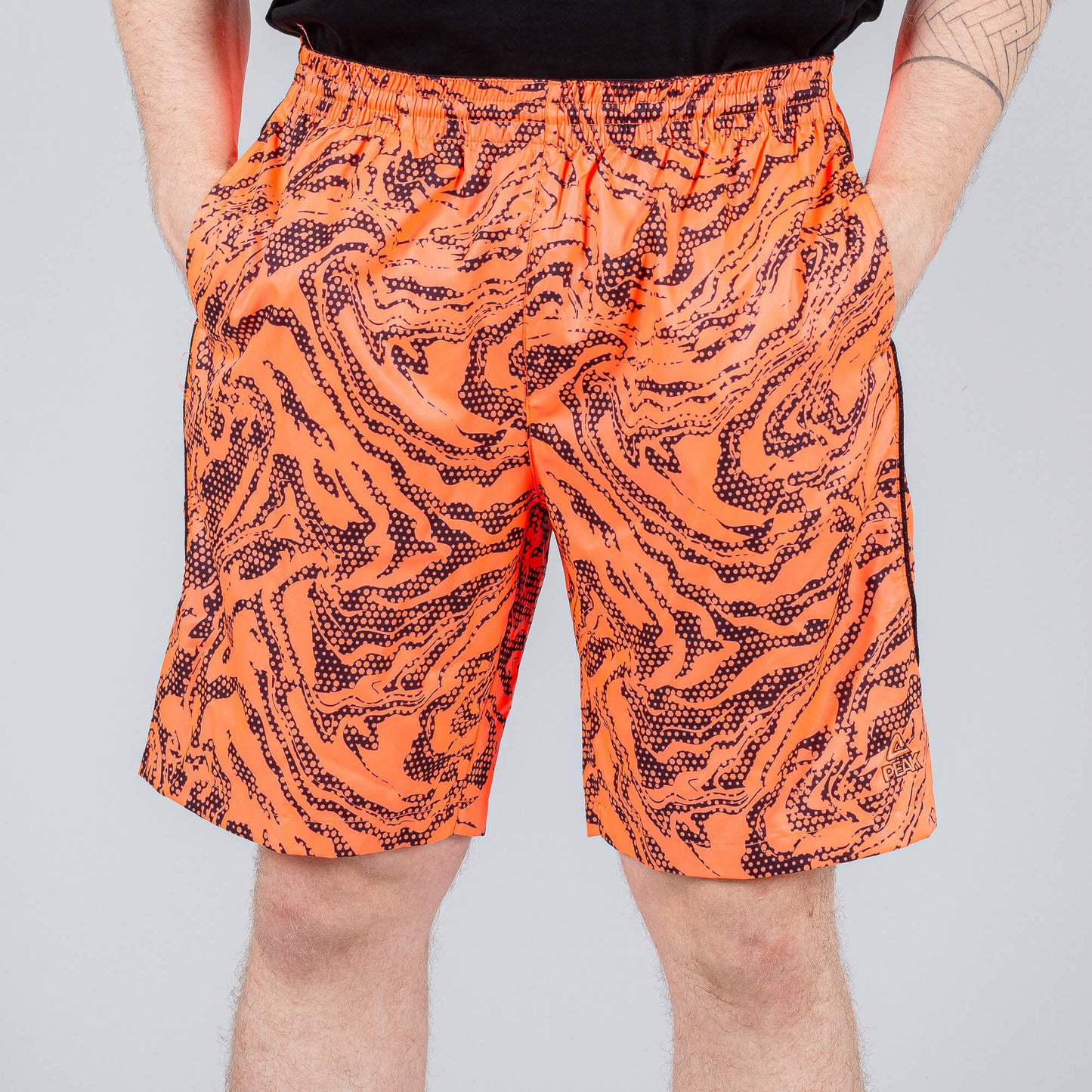 Basketbalové šortky PEAK MONSTER SERIES Basketball Shorts oranžové