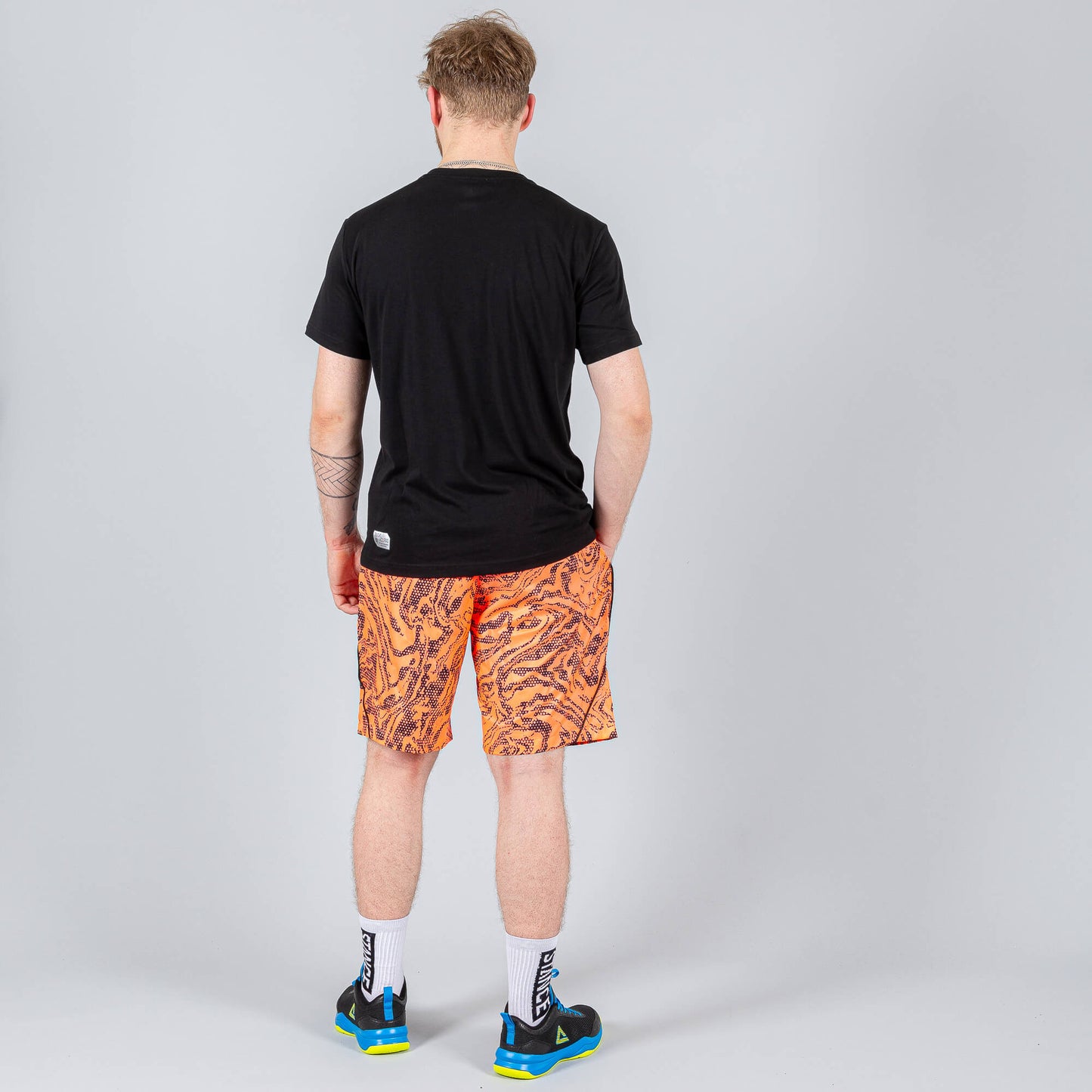 Basketbalové šortky PEAK MONSTER SERIES Basketball Shorts oranžové