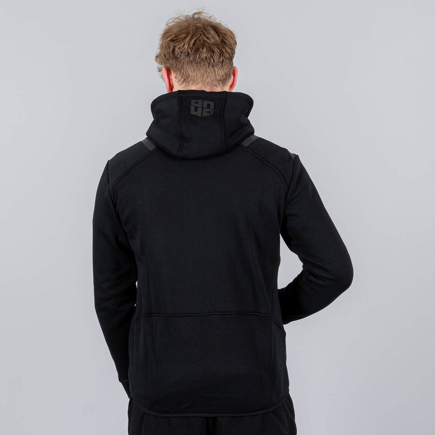 Peak Hoodie Fleece Sweater Black