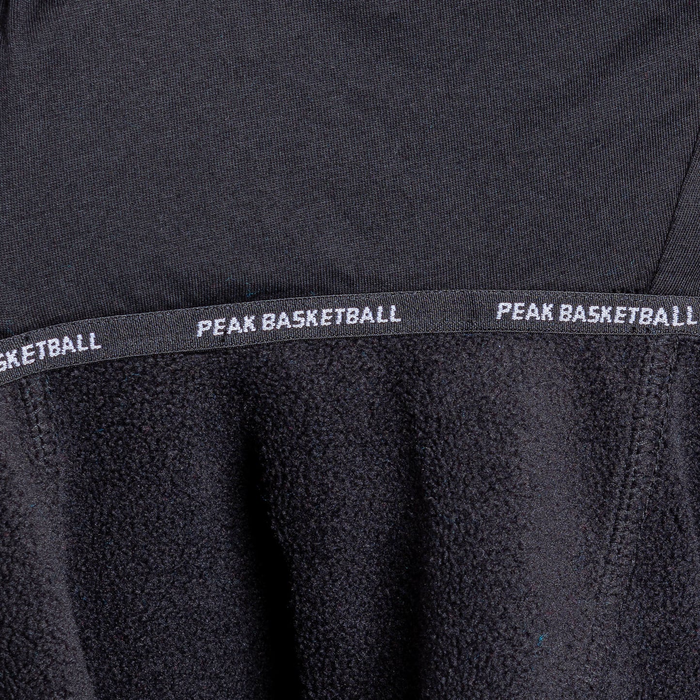 Peak Hoodie Fleece Sweater Black