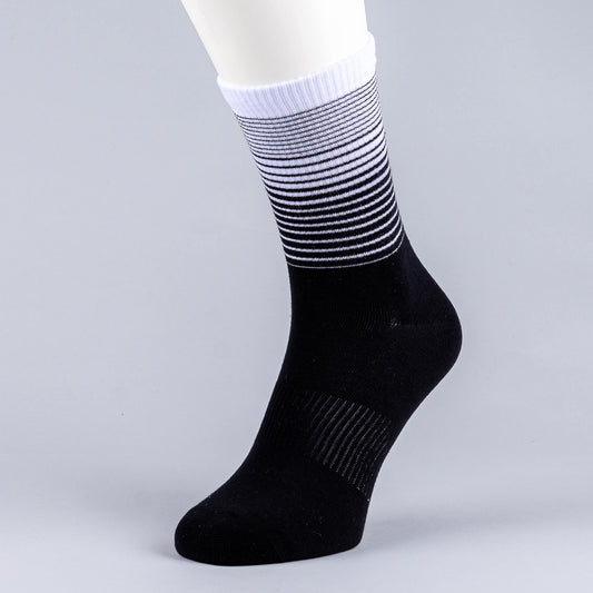 Peak Stretch High
 Cut Socks Black
