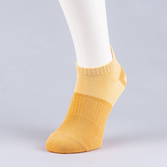 Peak Low Cut Socks Lt.Yellow