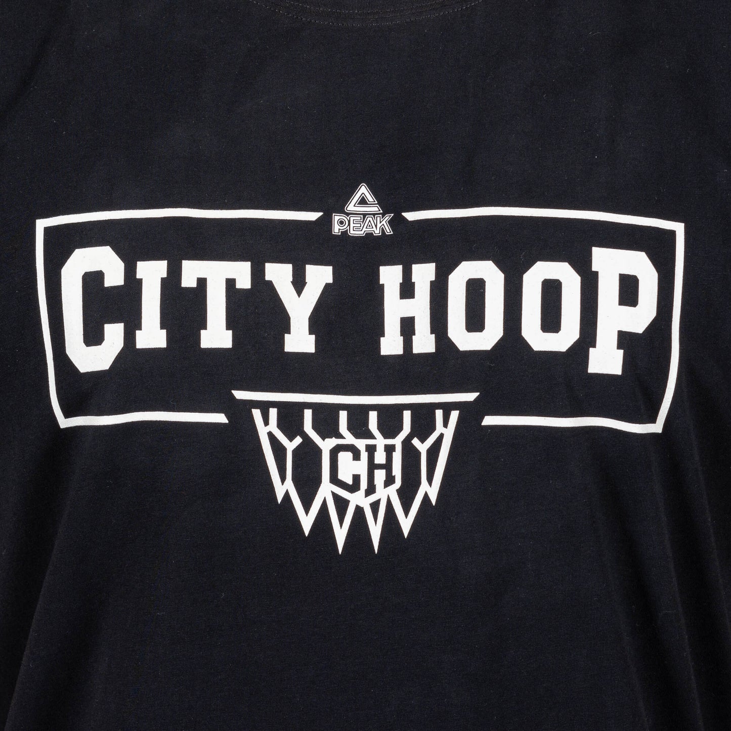 Peak Basketball Series City Hoop T-Shirt Black