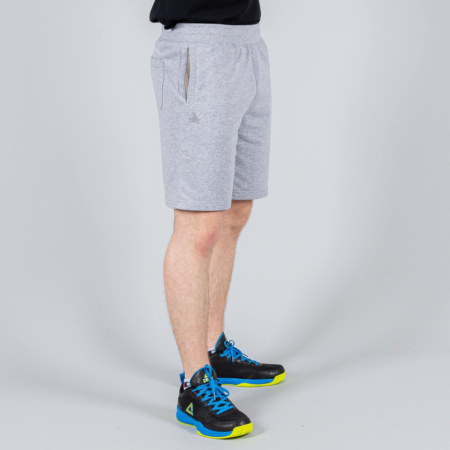 Šortky Peak FIBA Knitted Shorts bledošedé