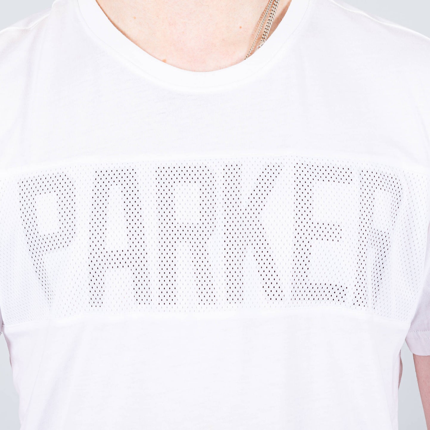 PEAK PARKER SERIES ROUND NECK T-SHIRT WHITE