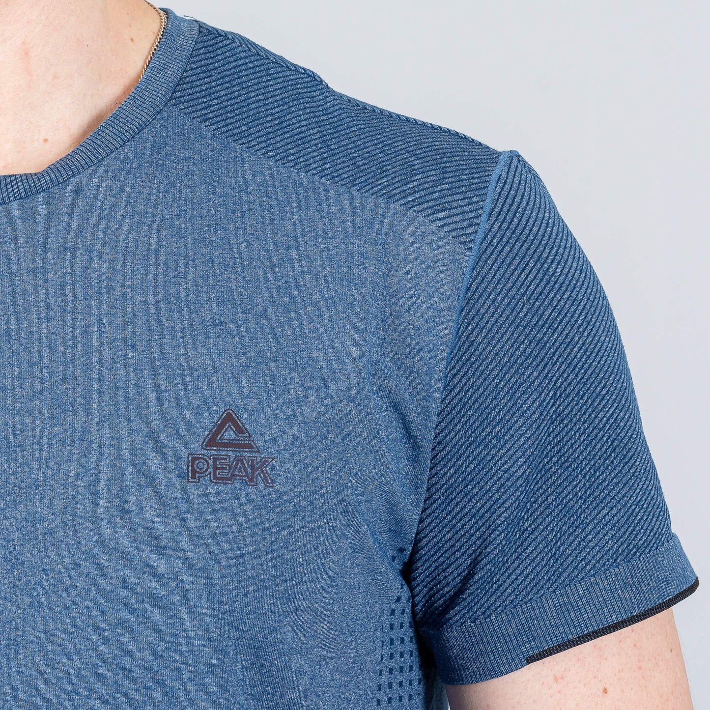 Peak Running Series Knitted T-Shirt Dk. Marine Blue