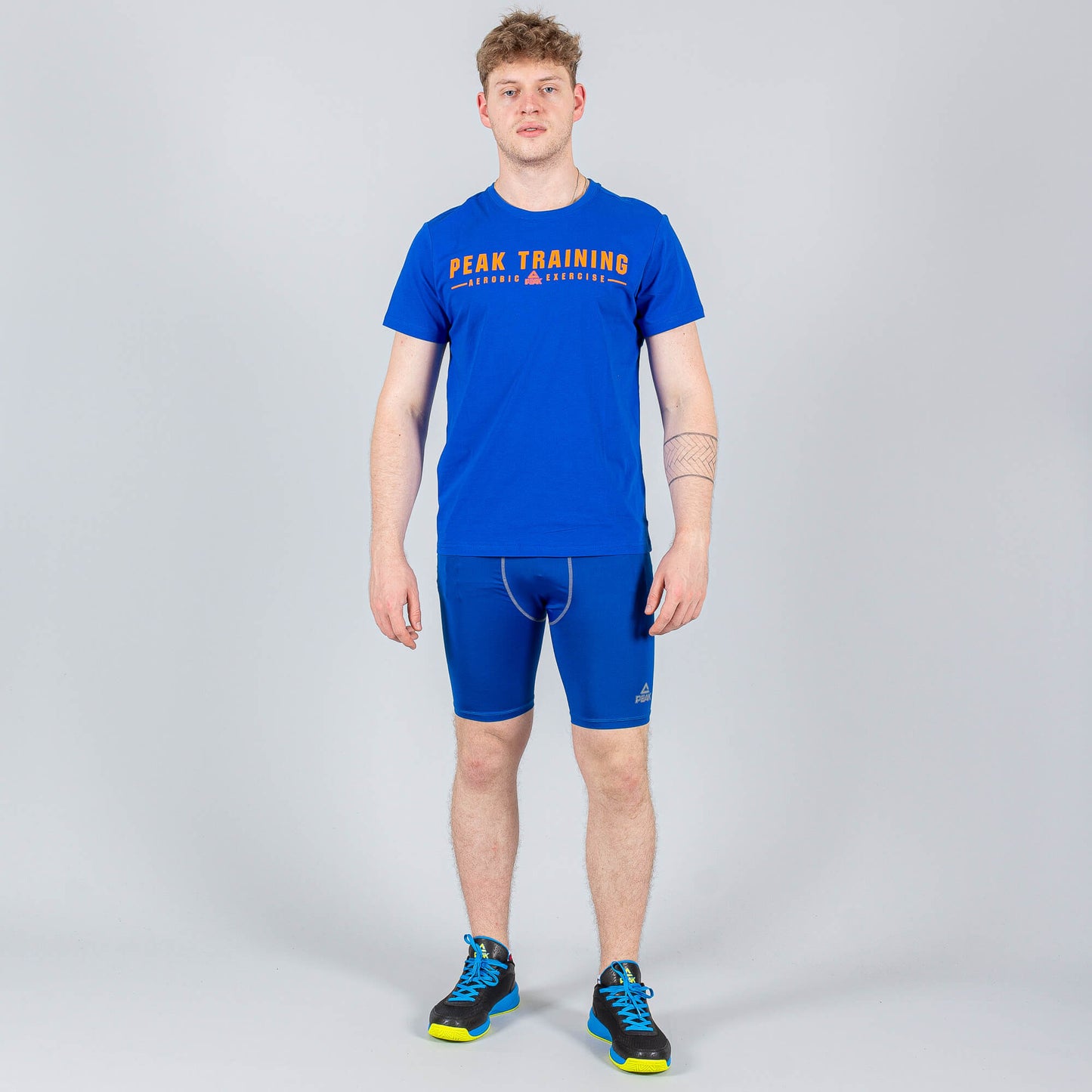 Peak Training Series Knitted T-Shirt Royal