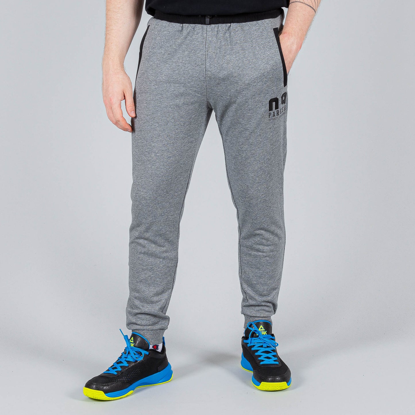 Tepláky Peak Tony Parker 09 Speed Legend Knitted Pants šedé