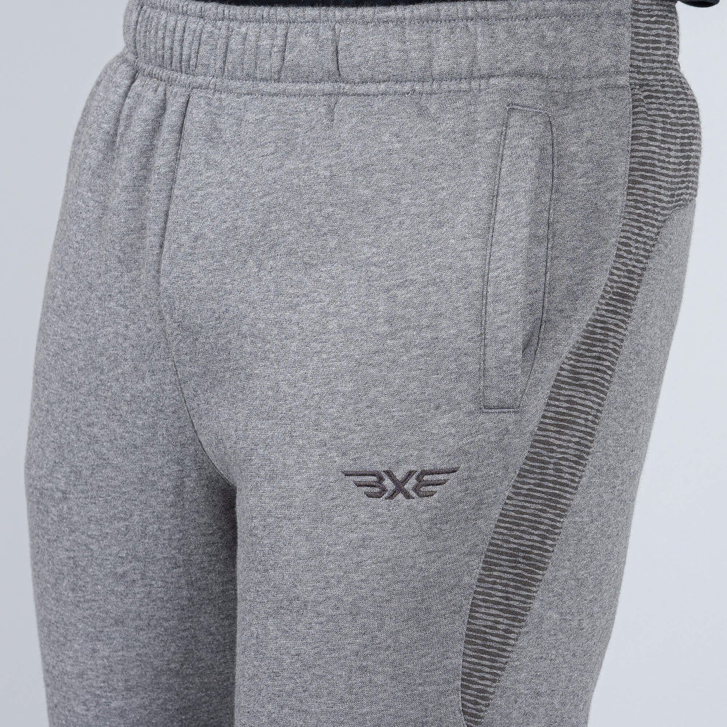 Tepláky PEAK 3x3 Brushed Knitted Sweater Pants Šedé