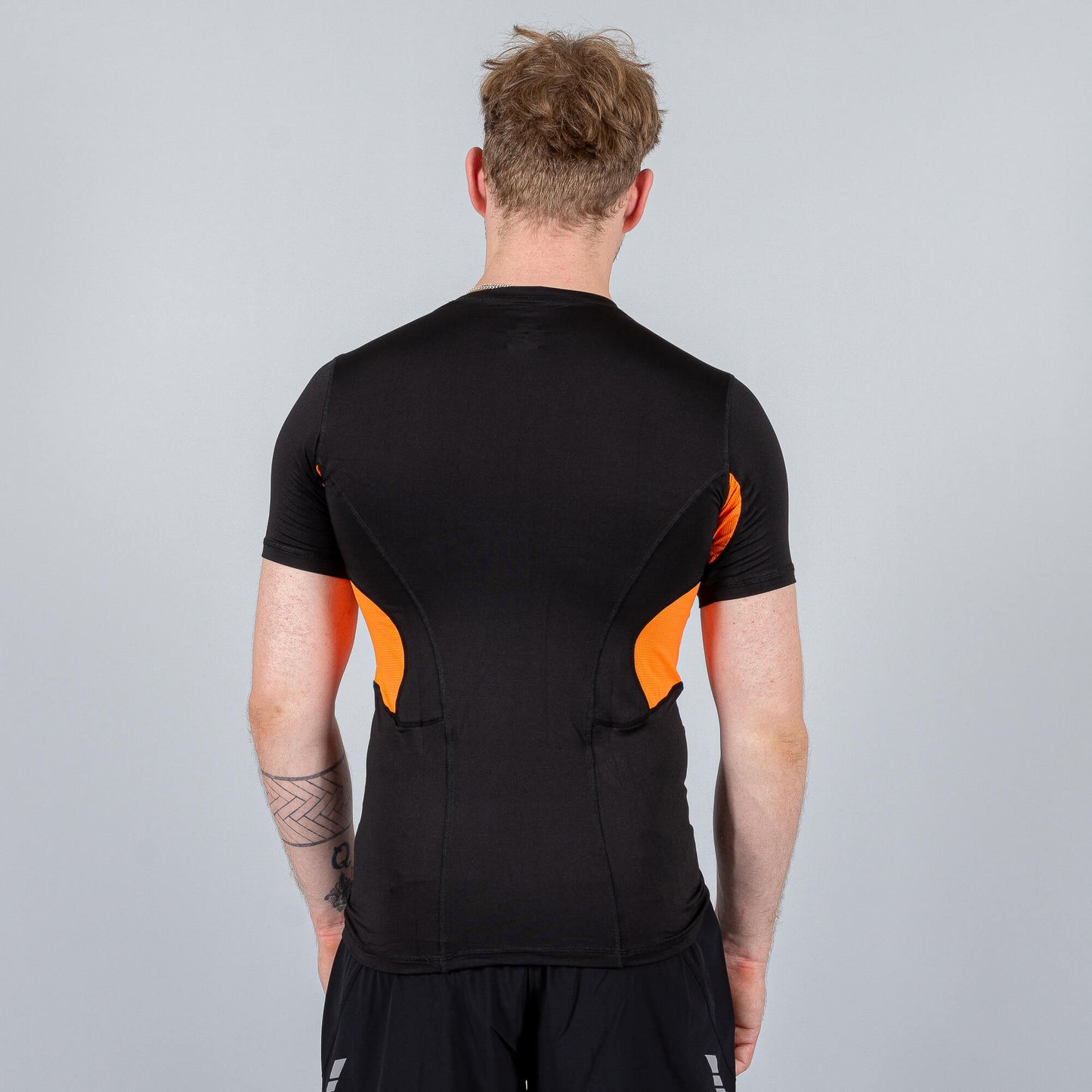 PEAK FUNCTIONAL T SHIRT Black/Fluorescent orange