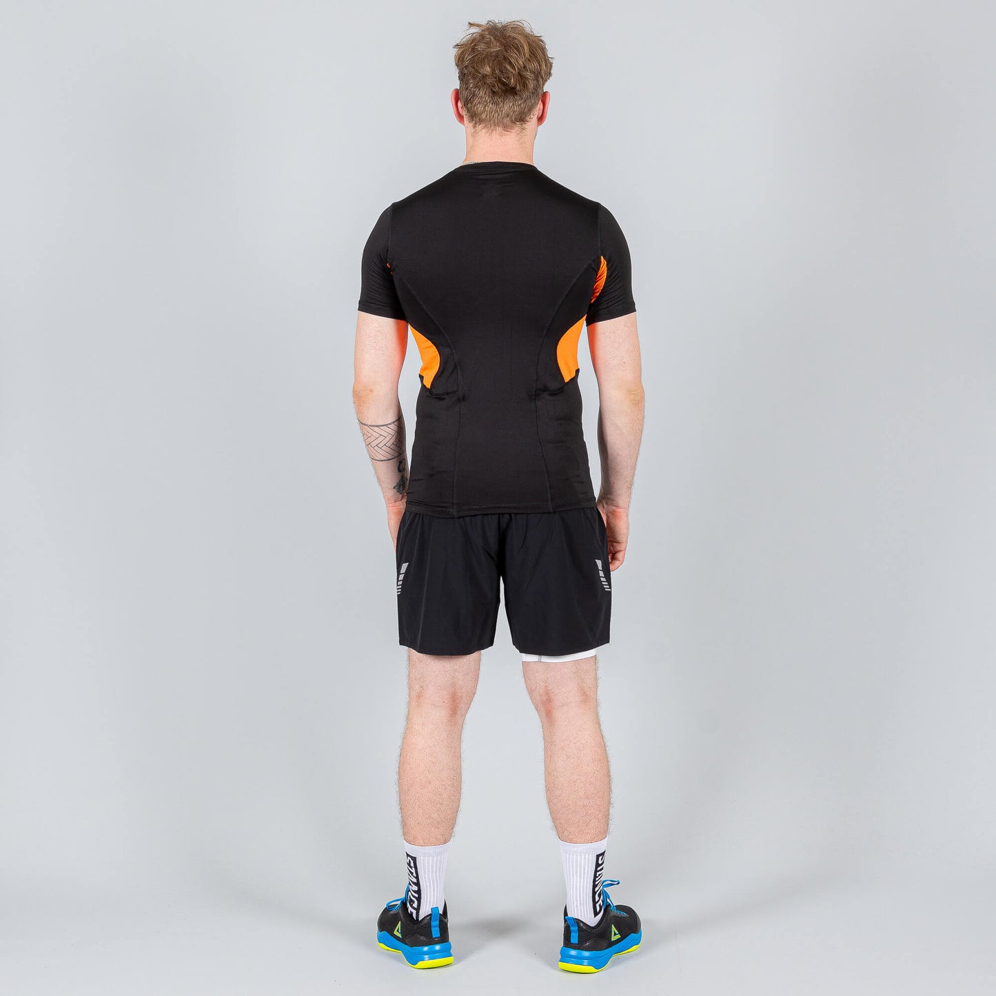 PEAK FUNCTIONAL T SHIRT Black/Fluorescent orange