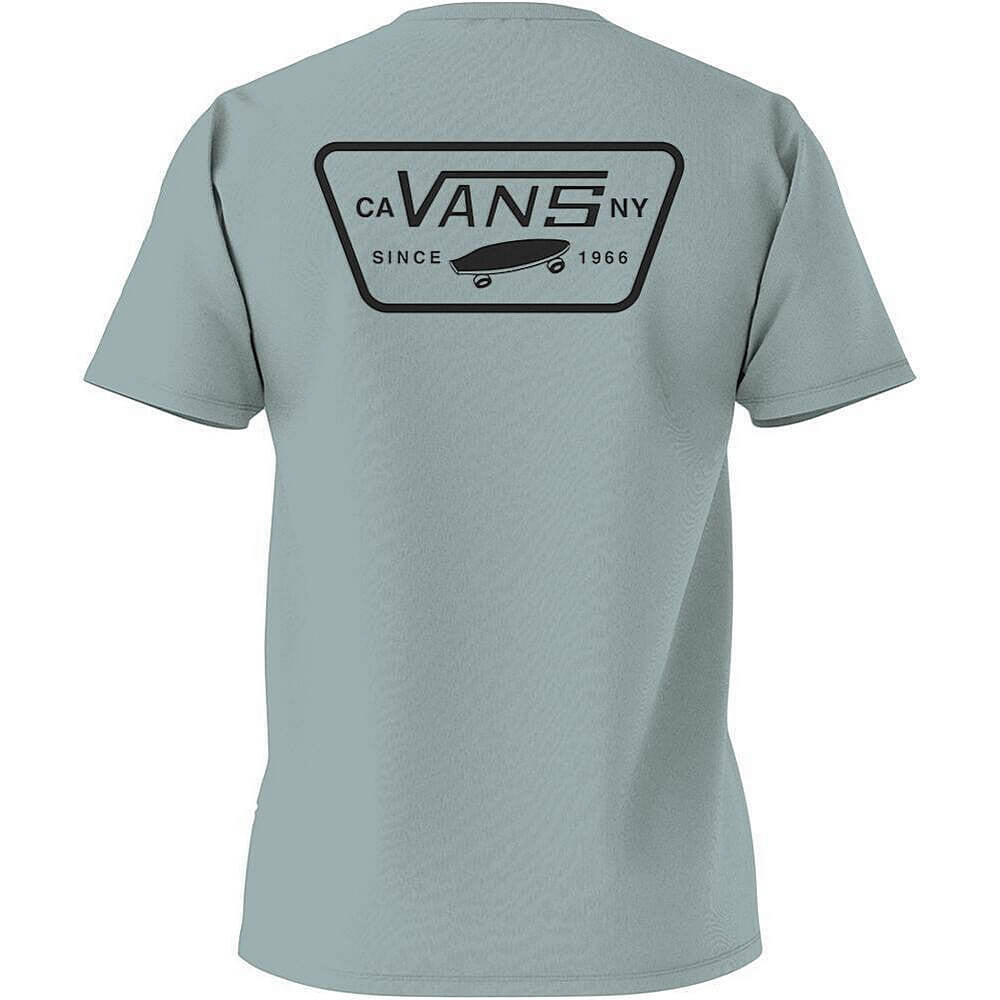 Vans Full Patch Back Ss Tee Gray Mist/Black