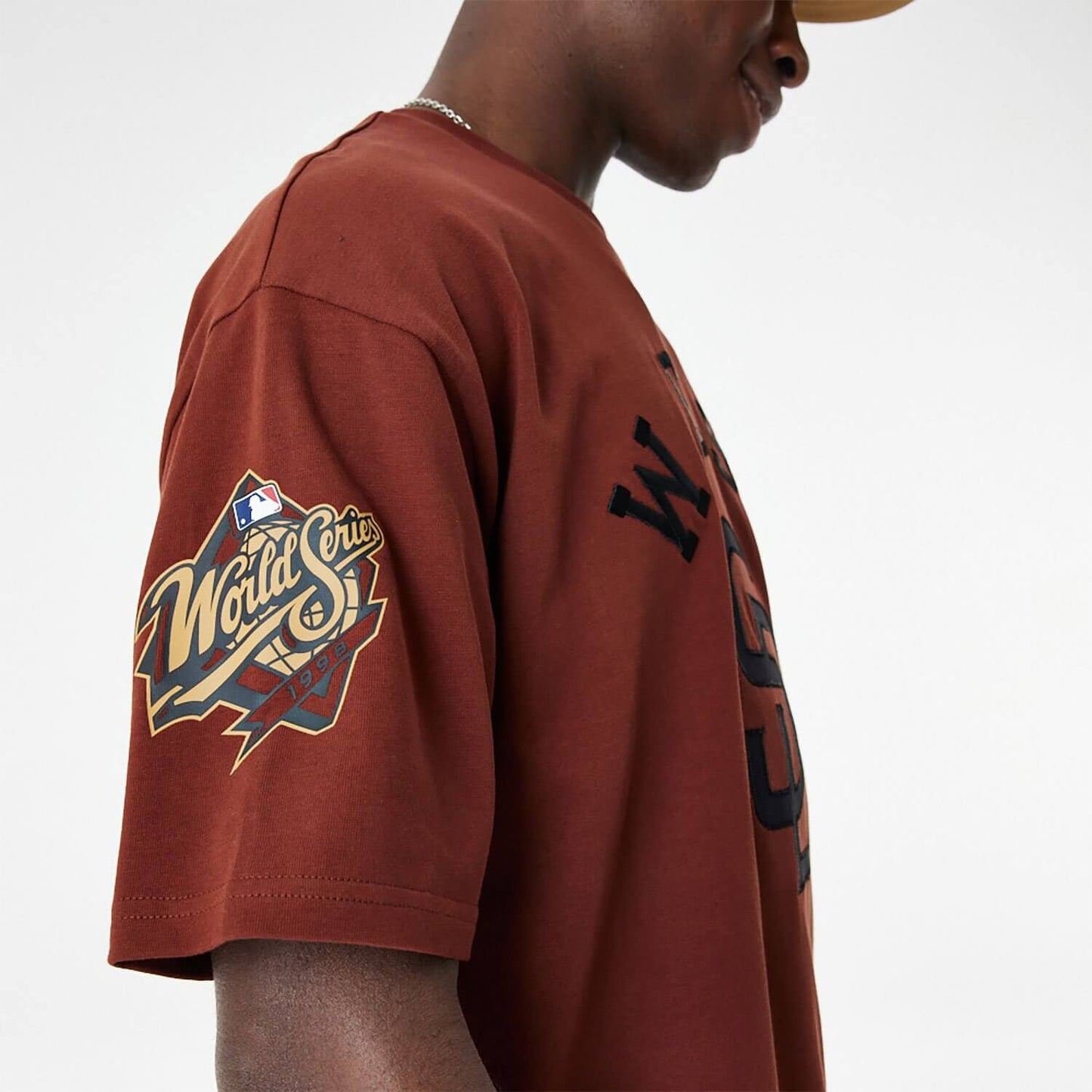 New Era San Diego Padres MLB Heritage Brown Oversized T-Shirt