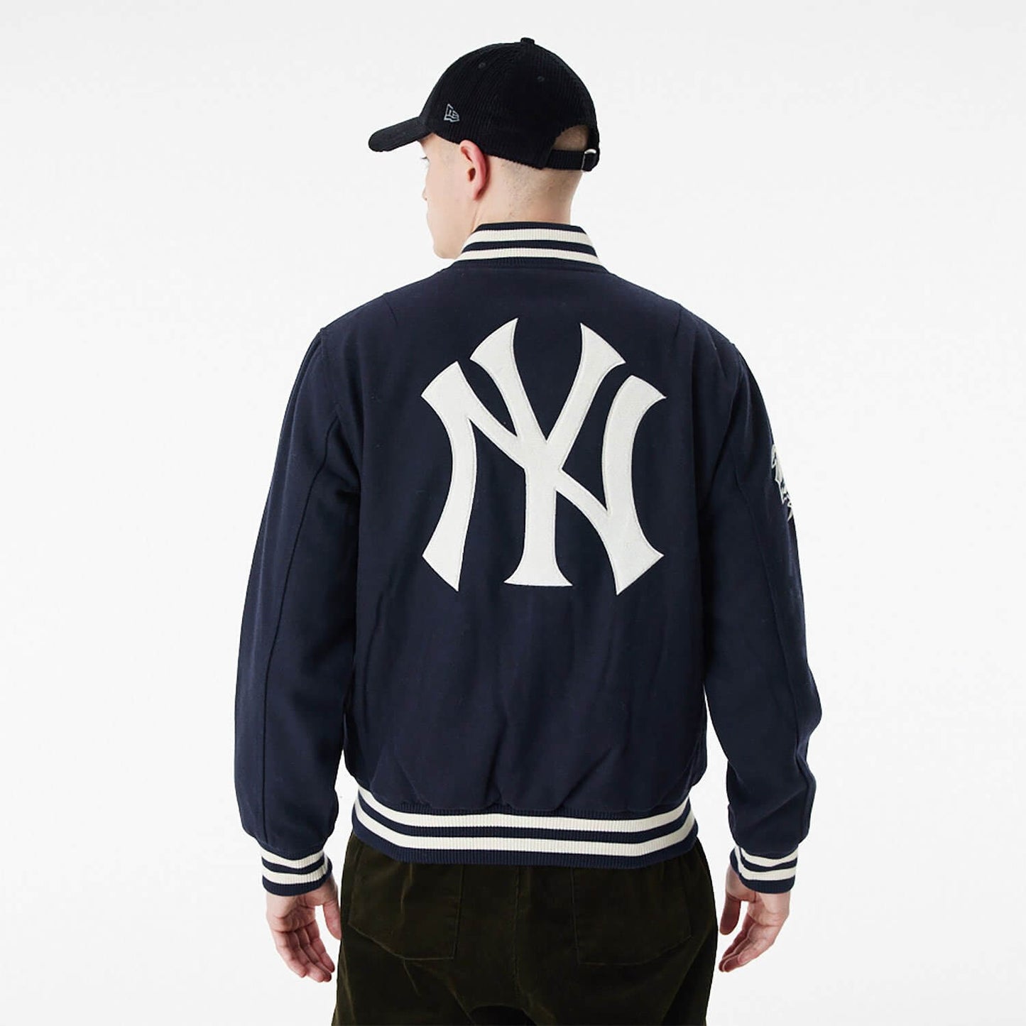 Bunda New Era New York Yankees MLB Varsity Jacket tmavomodrá