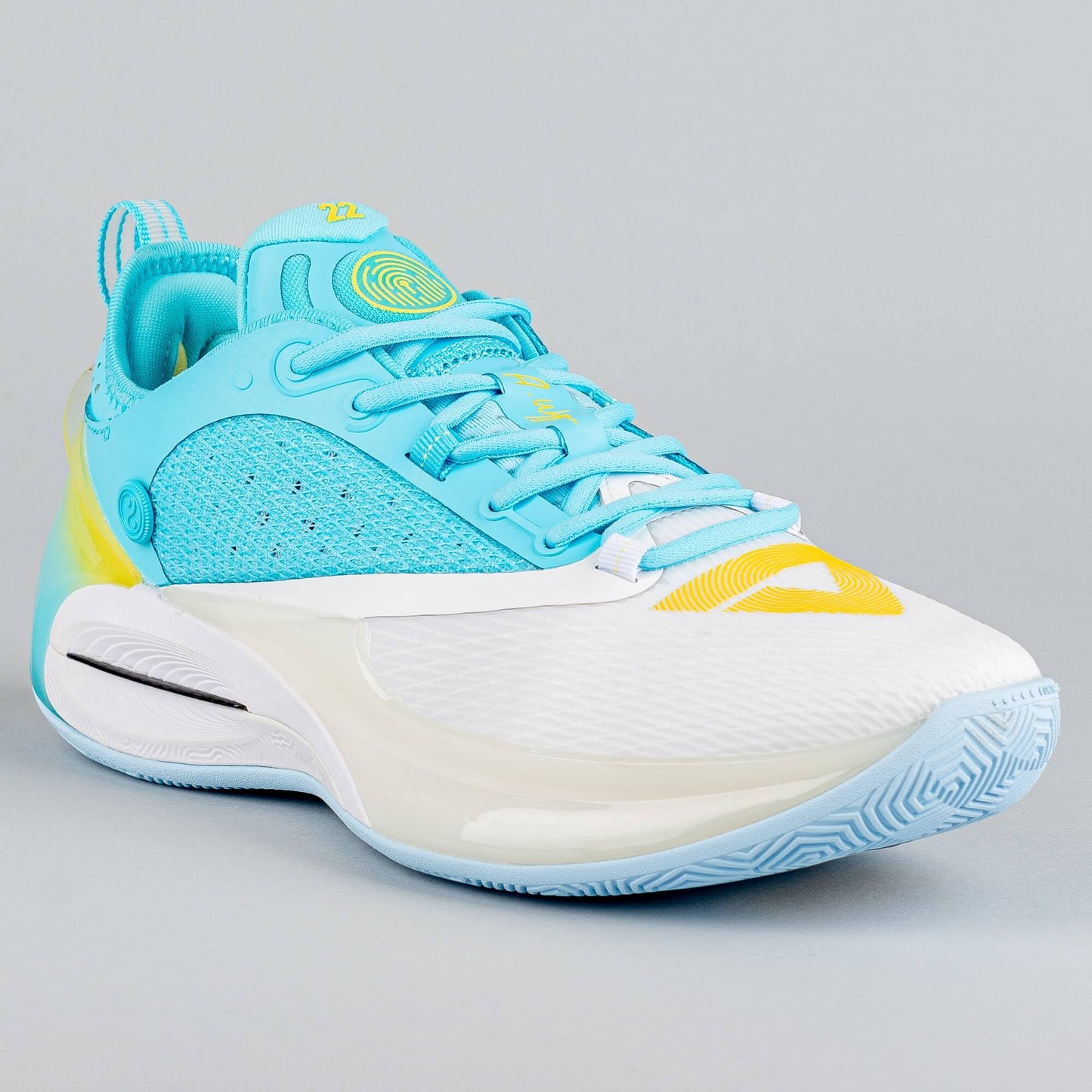 Peak Basketball Shoes AW2 - Warrior Andrew Wiggins Taichi Ultralight White/Tropical Blue