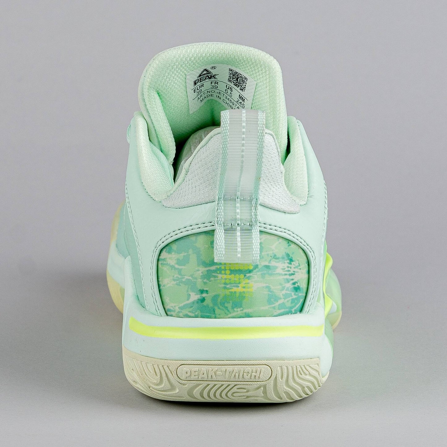 Peak Basketball Shoes Flash 5 Chinese Jade Jose Avarado Taichi Ultralight P-Soon Gouache Green