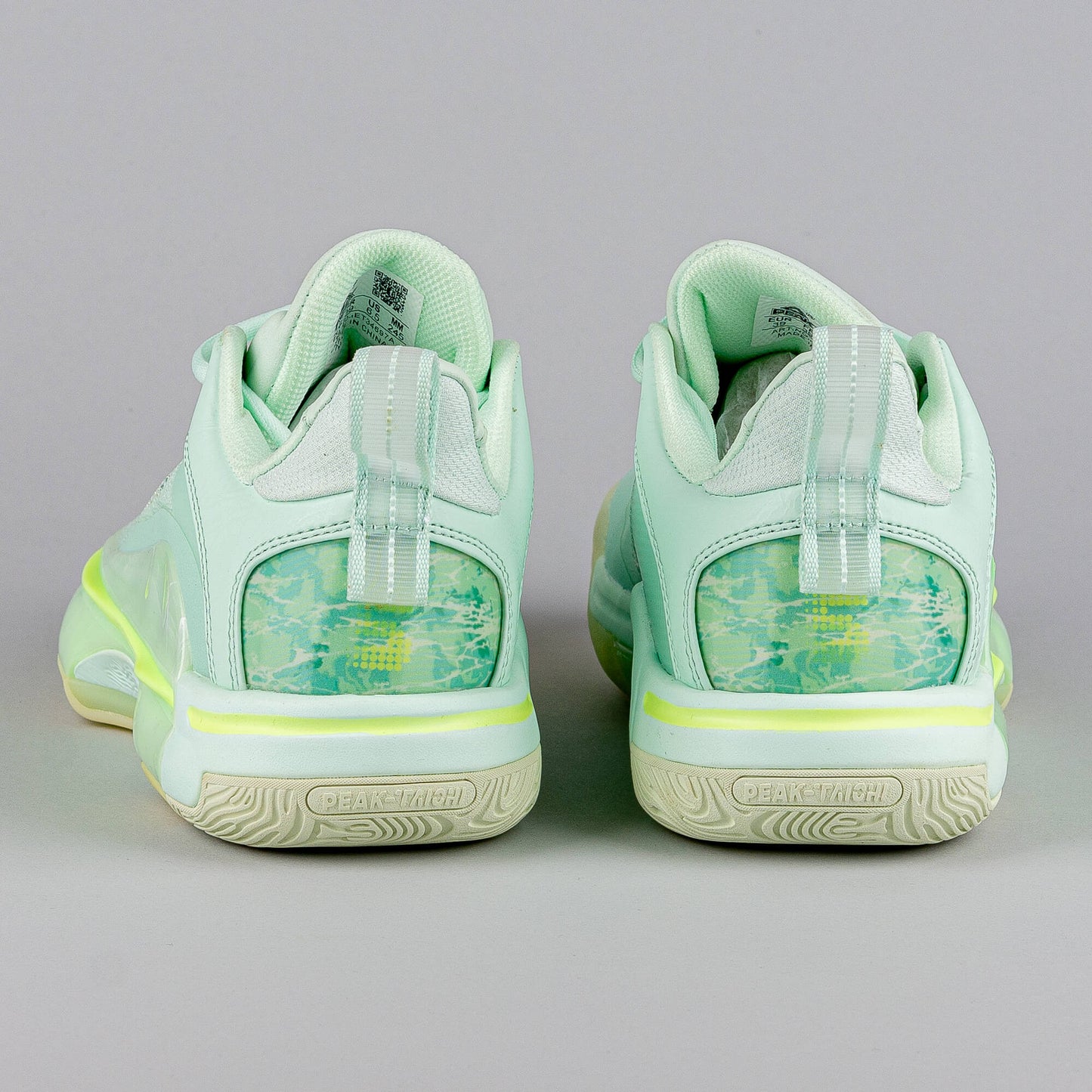 Peak Basketball Shoes Flash 5 Chinese Jade Jose Avarado Taichi Ultralight P-Soon Gouache Green