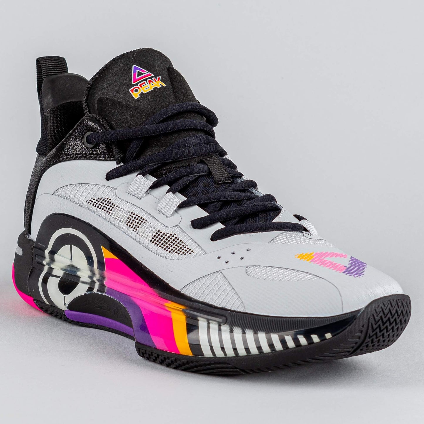 Peak Basketball Shoes Flash 5 - Fast Forward Jose Avarado Taichi Ultralight P-Soon White Grey