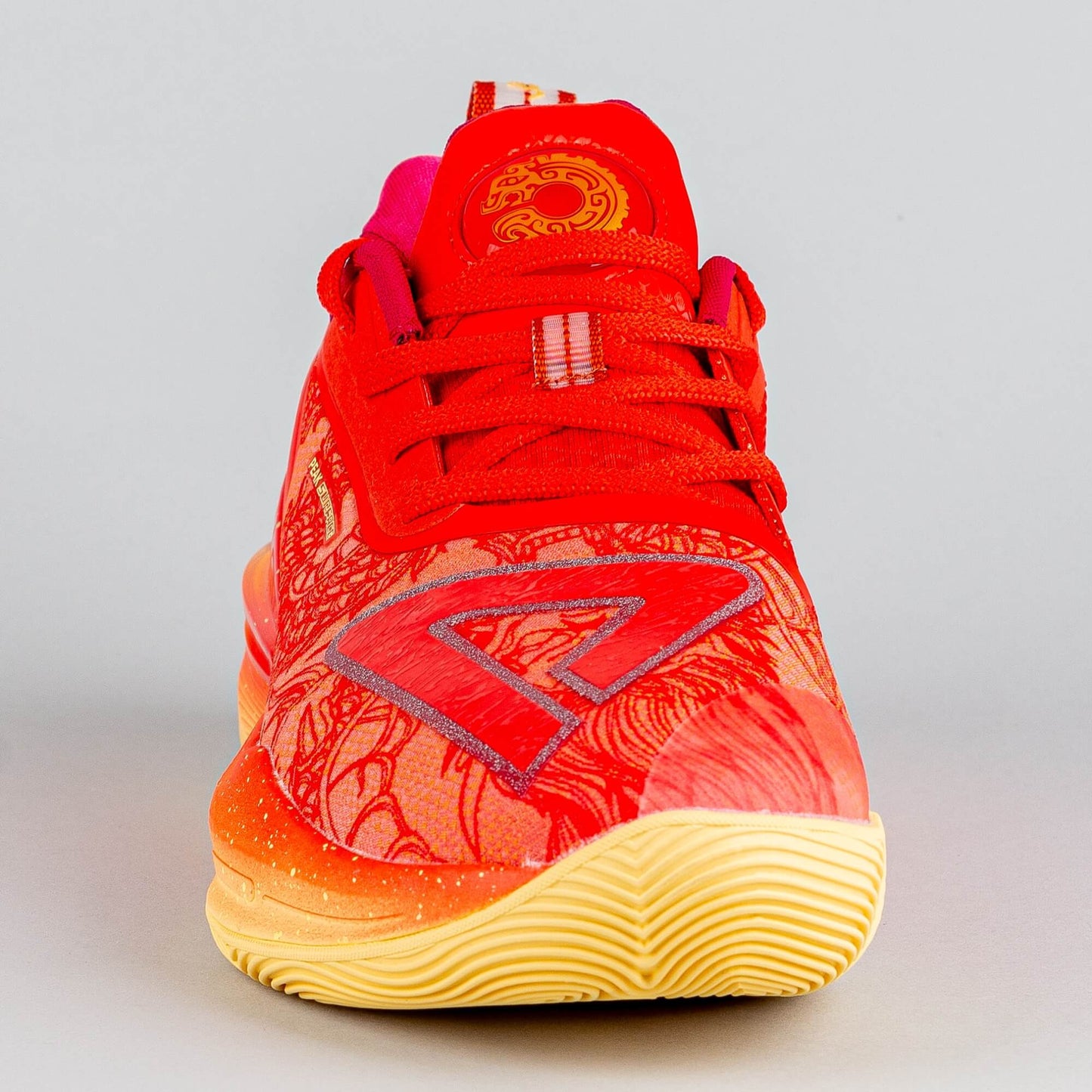 Peak Basketball Shoes Big Triangle 3 - Year Of Dragon Taichi Super P-Motive P-Soon Peak Red