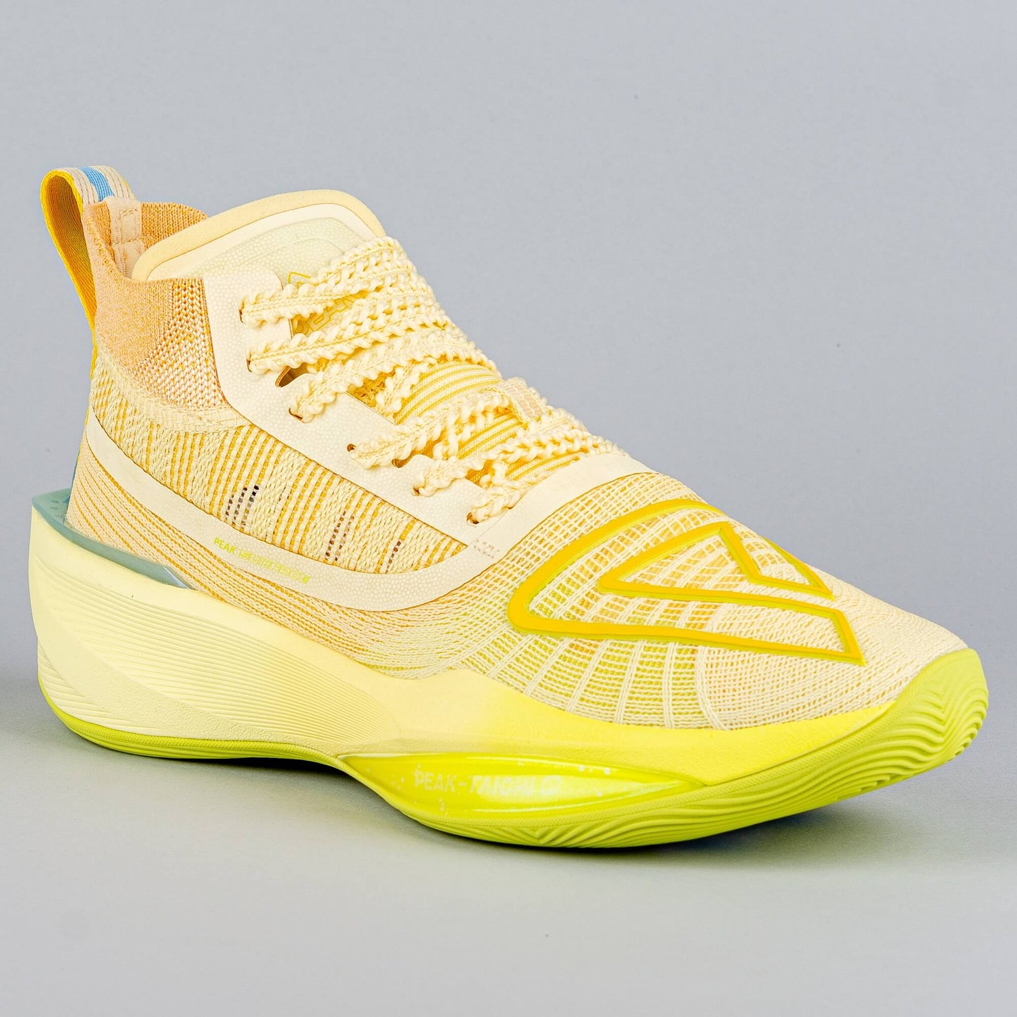 Peak Basketball Shoes Big Triangle 3.0 - Surging Technology Taichi Ultralight P-Soon Fog Yellow