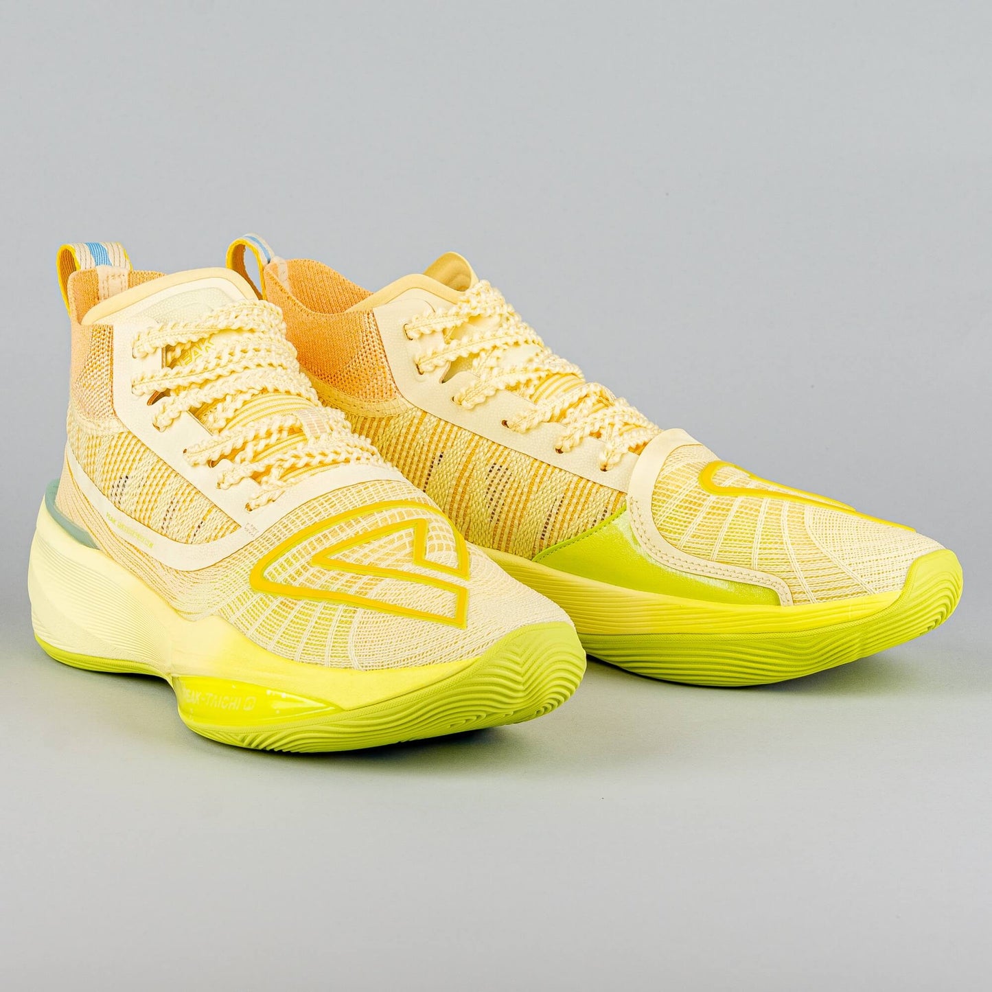 Peak Basketball Shoes Big Triangle 3.0 - Surging Technology Taichi Ultralight P-Soon Fog Yellow