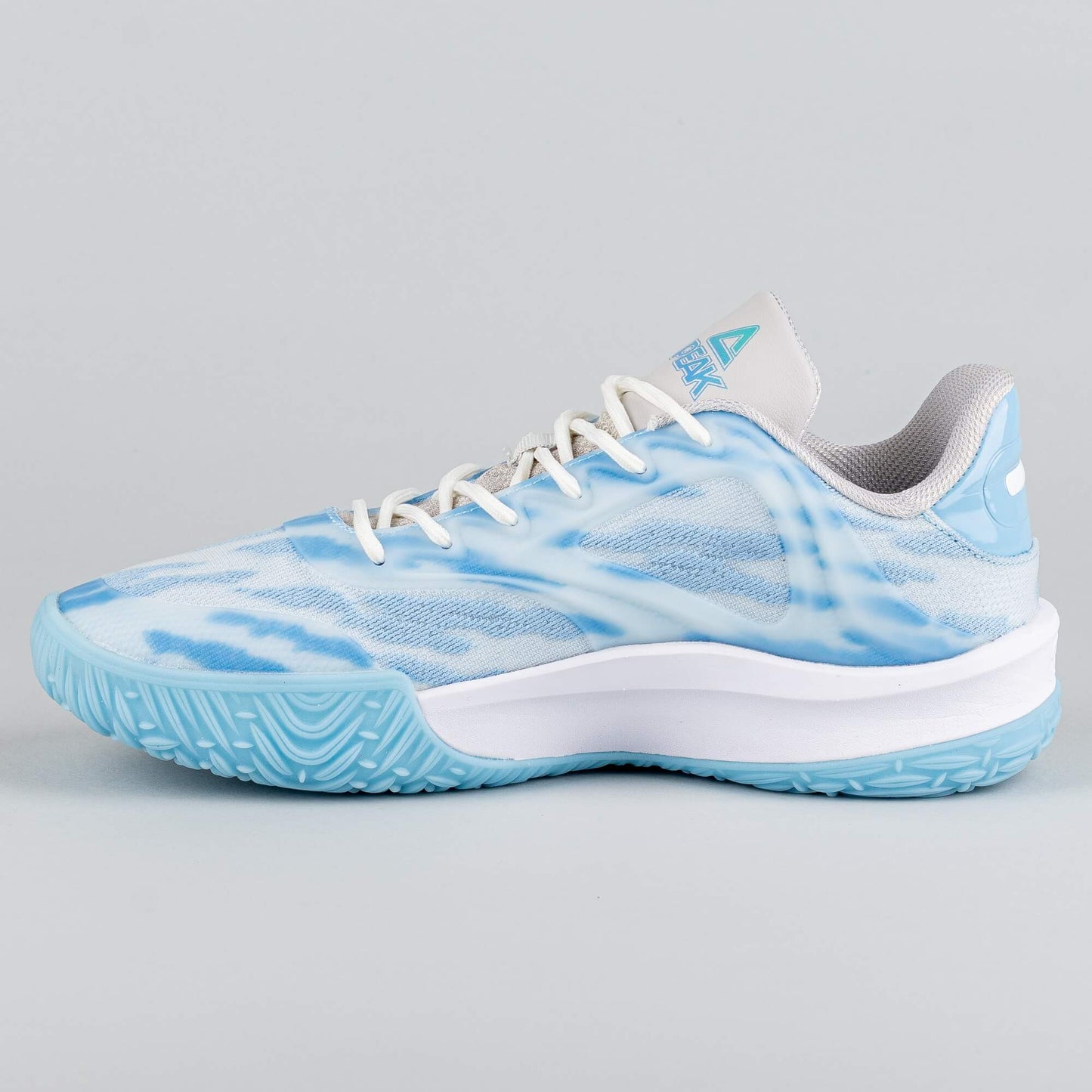 Peak Basketball Shoes Glitter V2 Super P-Motive Sky Blue/White